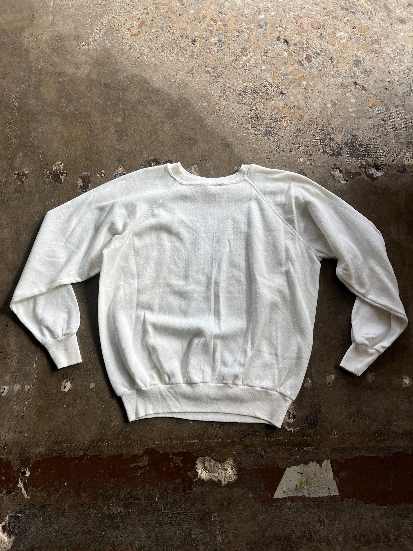 White Mickey Mouse Crewneck