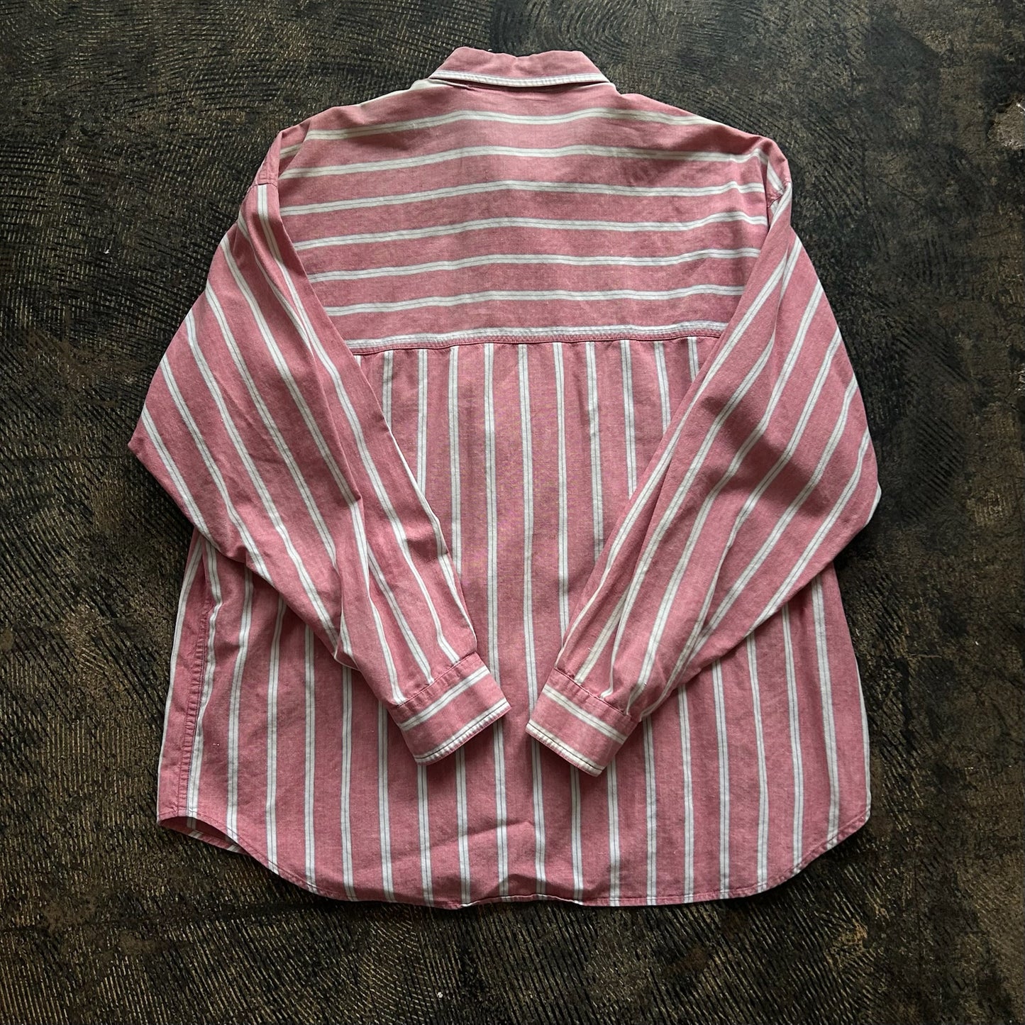 Sostanza Red Striped Button Up