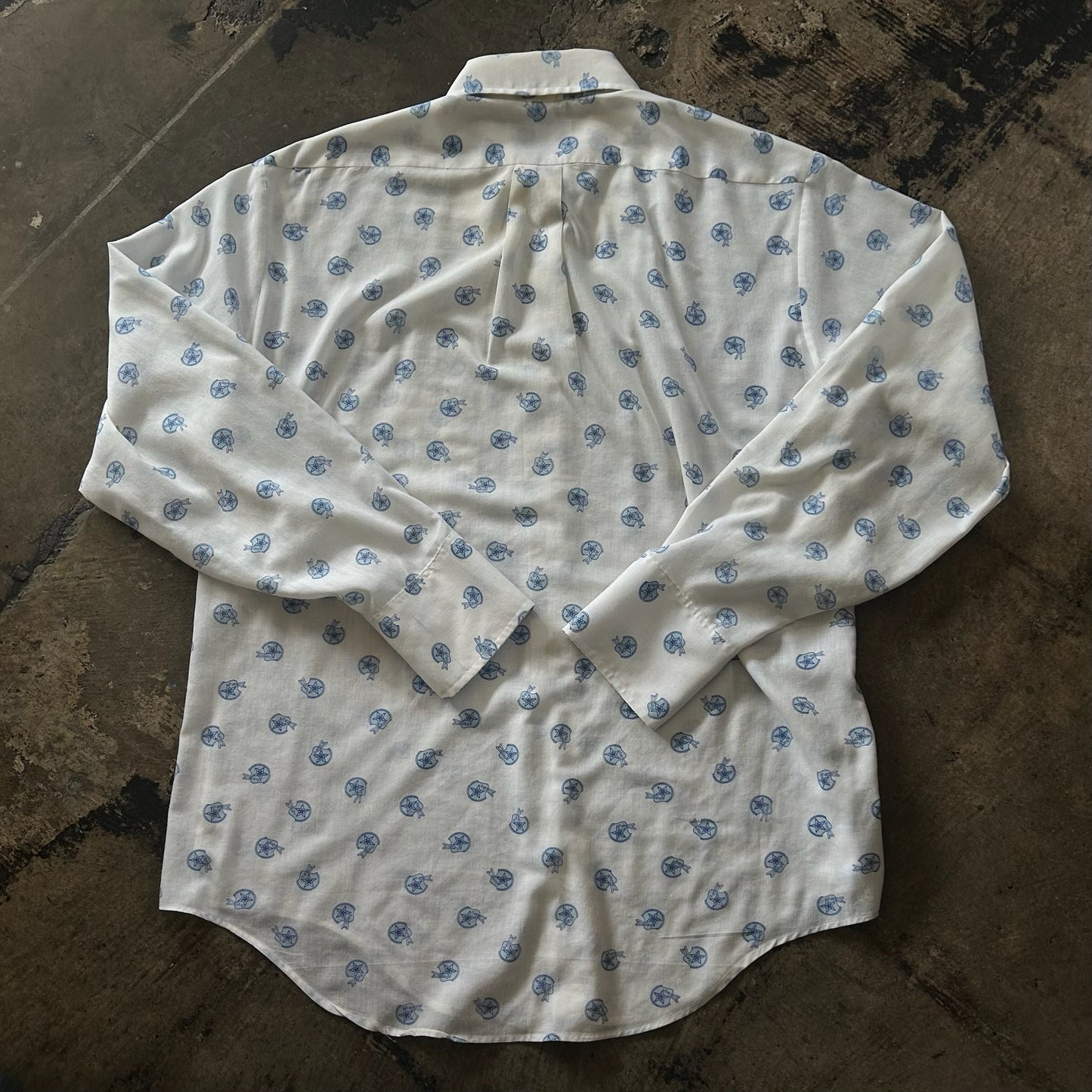 Dallas Cowboys Print Button Up
