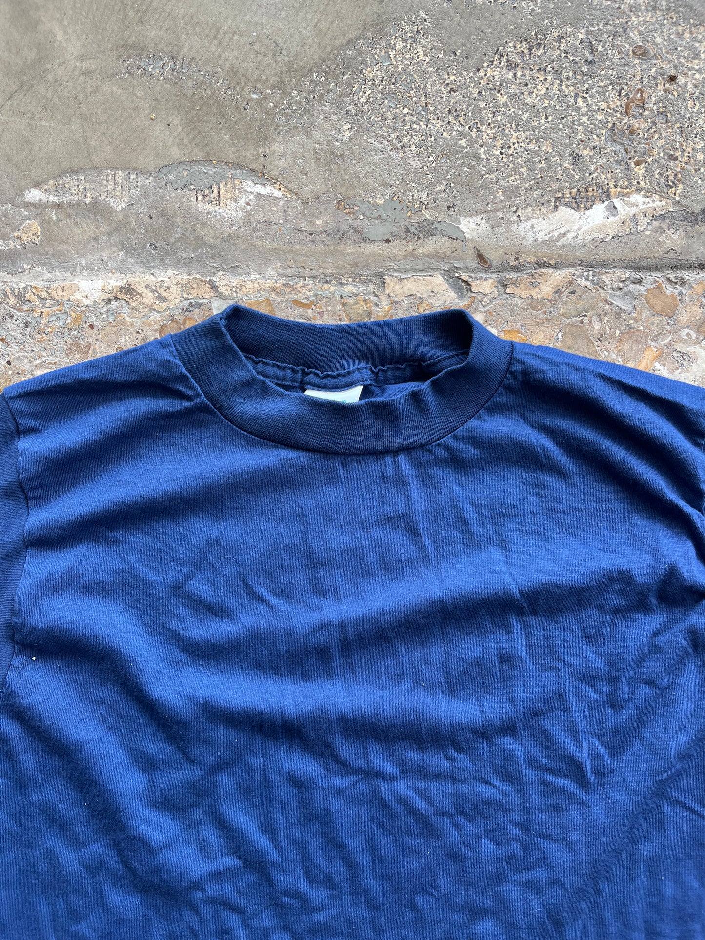 Alere Navy Longsleeve Blank Tee