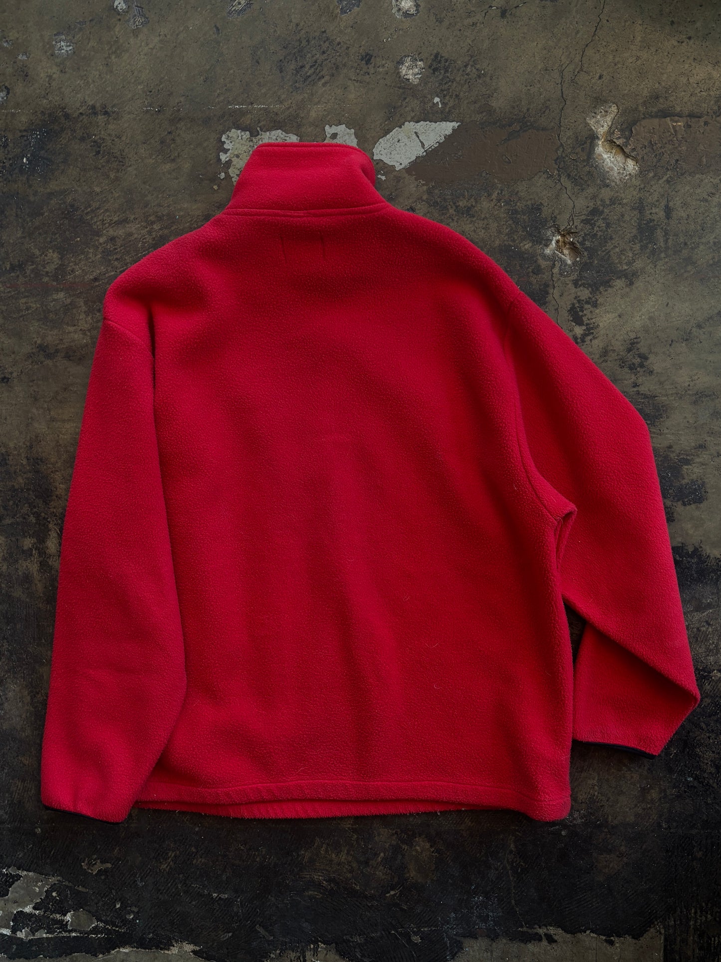 Red Ralph Lauren Polo Jeans Co. Half Zip Fleece