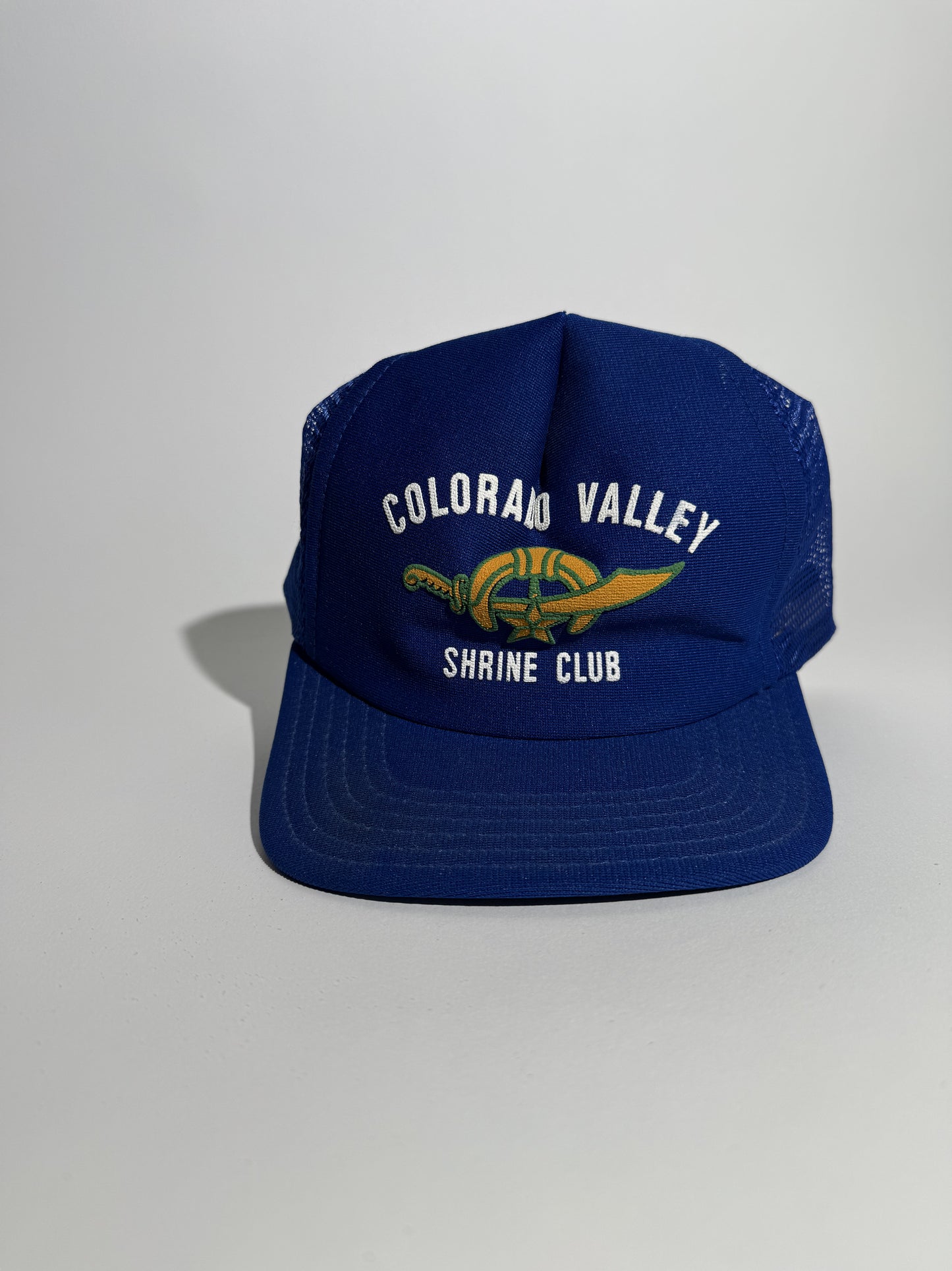 Blue Colorado Valley Shrine Club Trucker Hat
