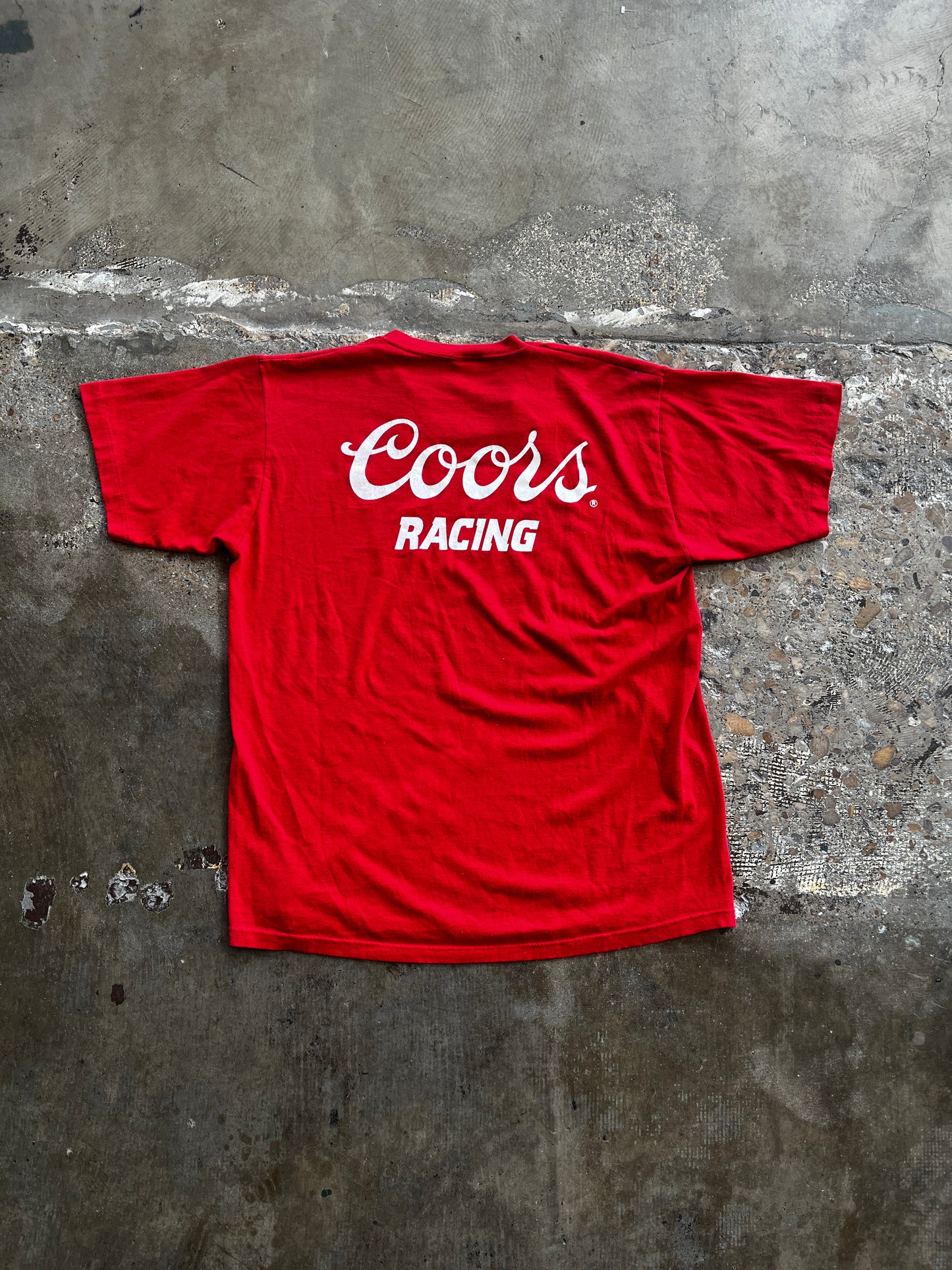 Red Coors Racing Tee