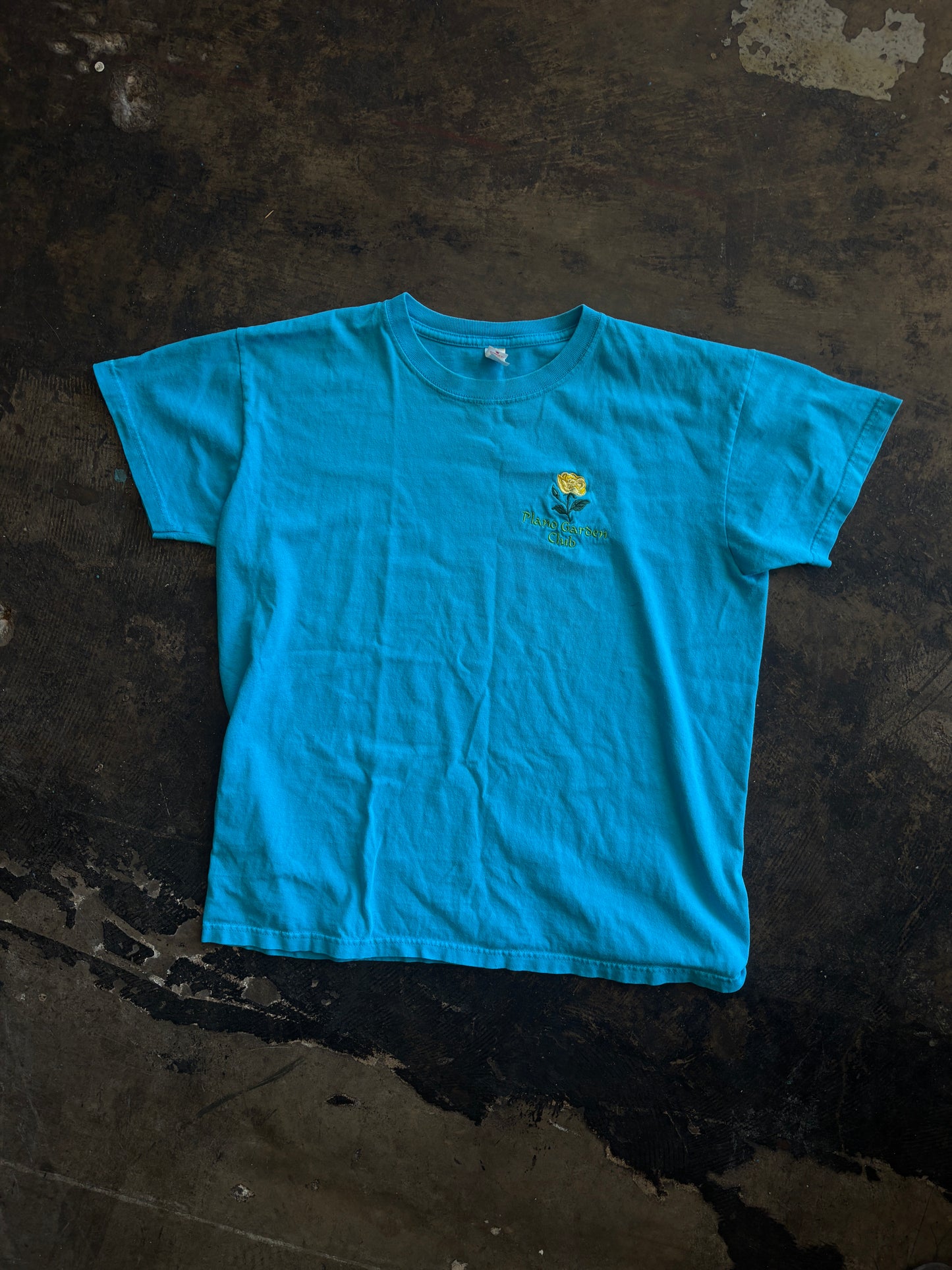 Blue Plano Garden Club Tee