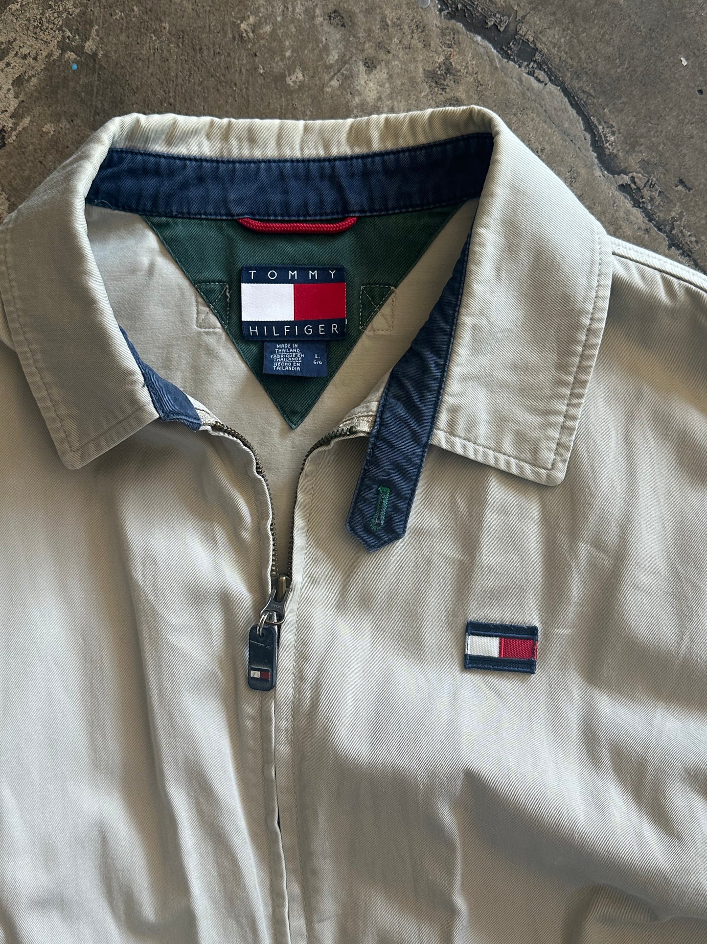 Khaki Tommy Hilfiger Jacket