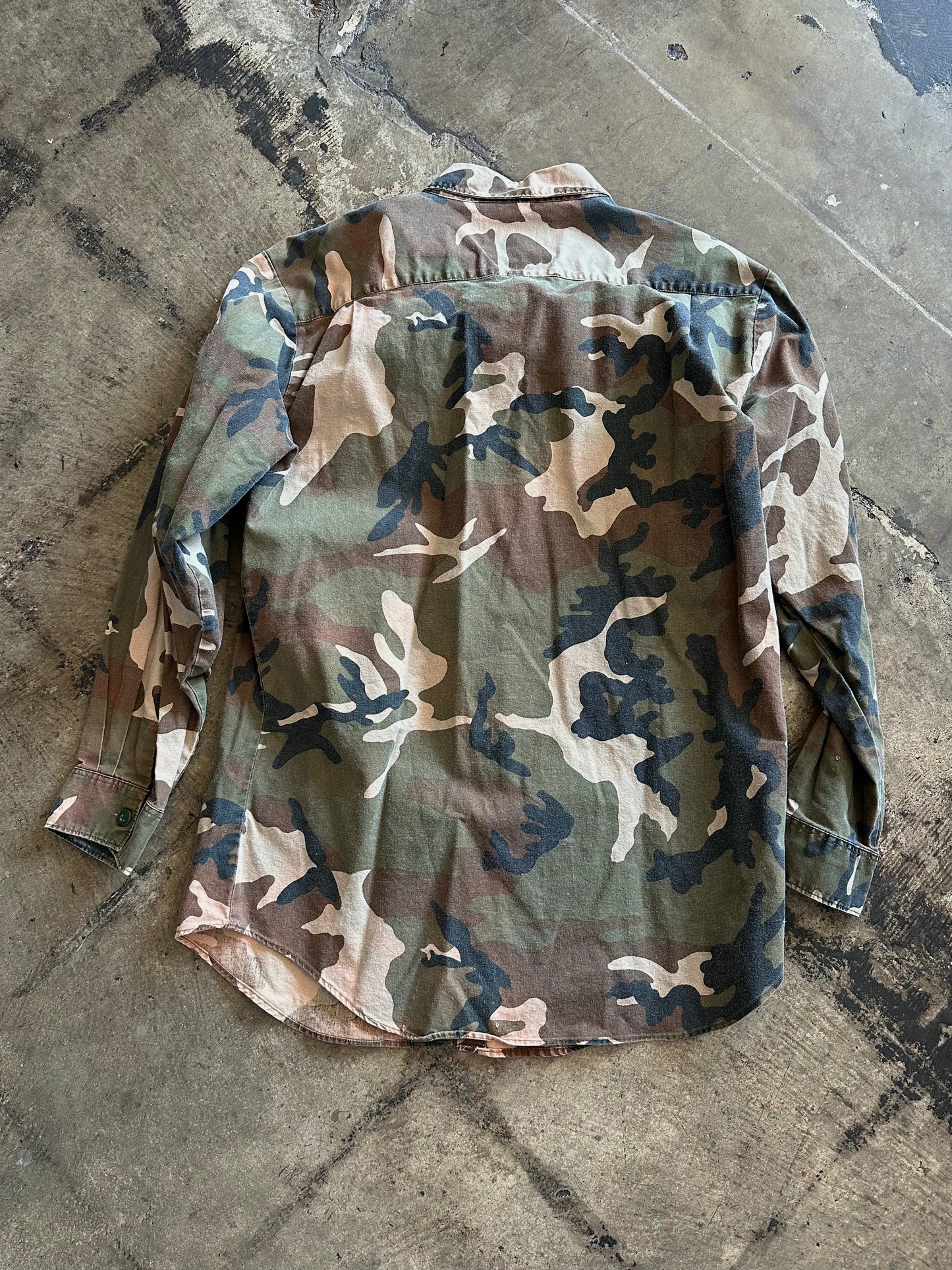Camo Winchester Button Up Shirt Jacket