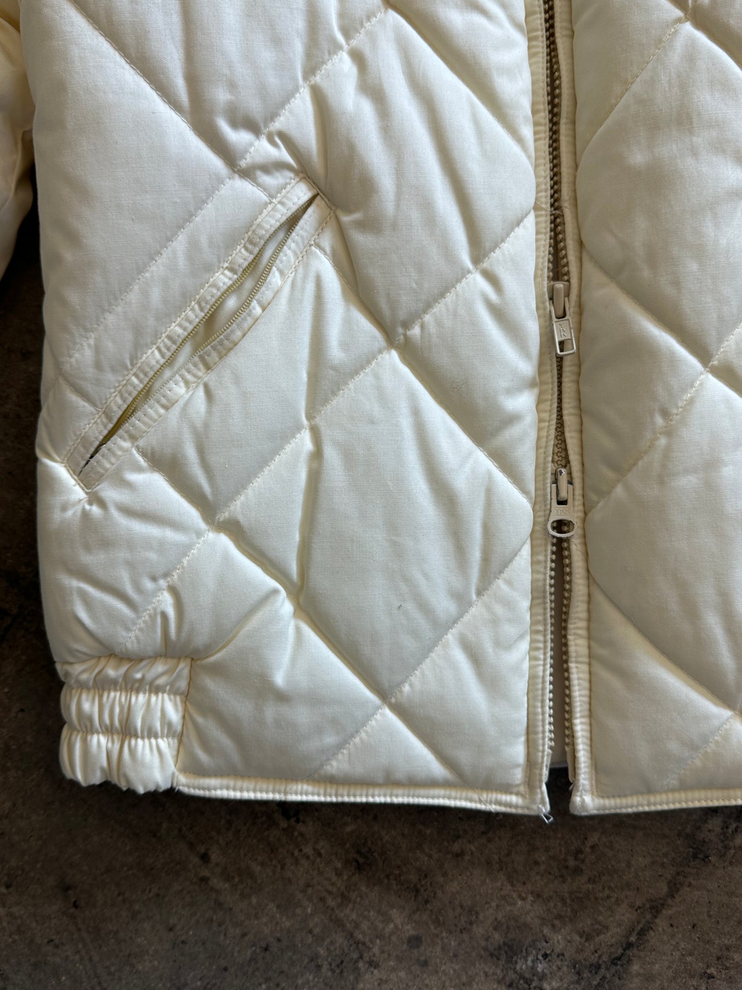 Topher Cream Puffer Jacket