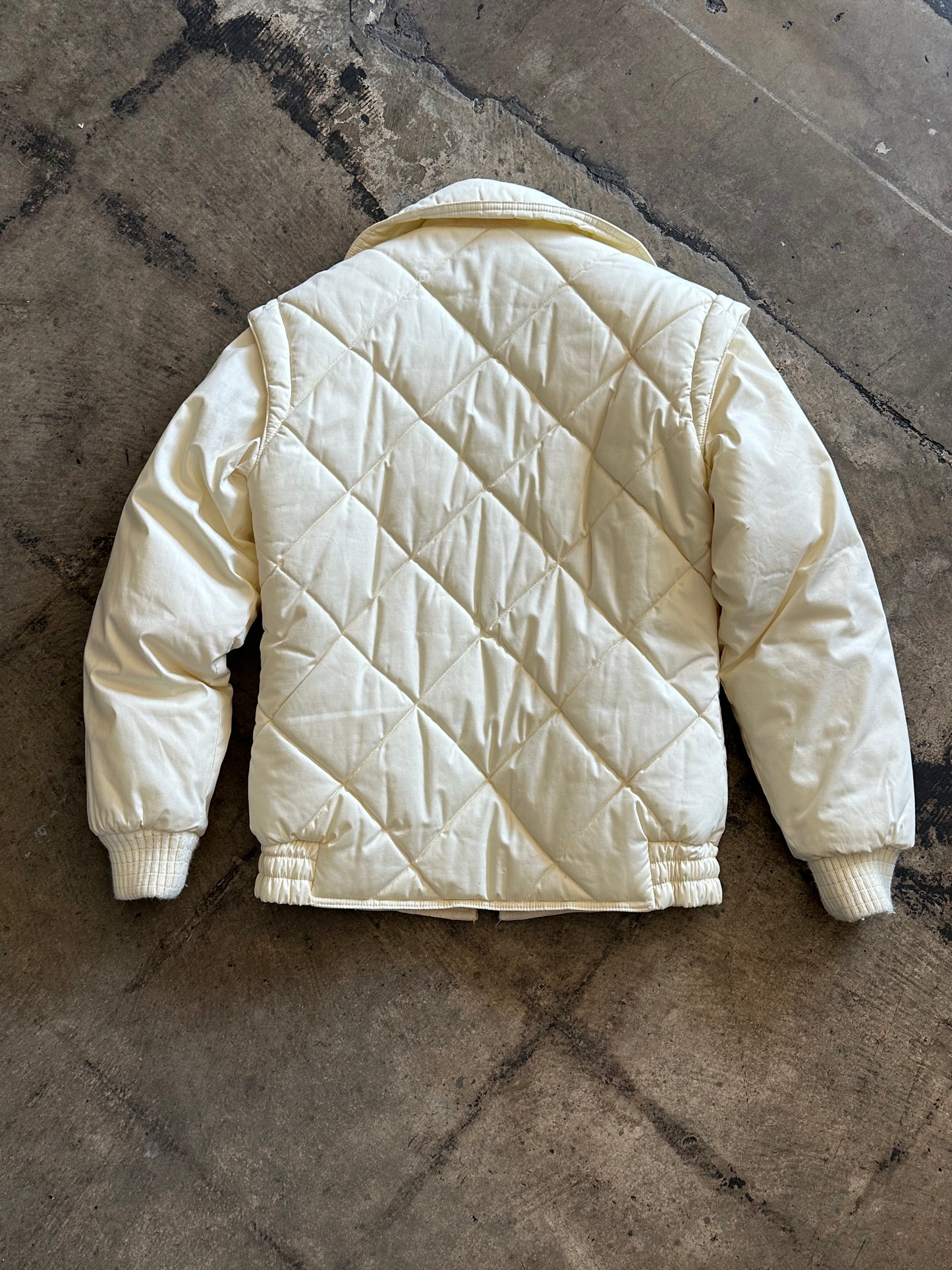 Topher Cream Puffer Jacket