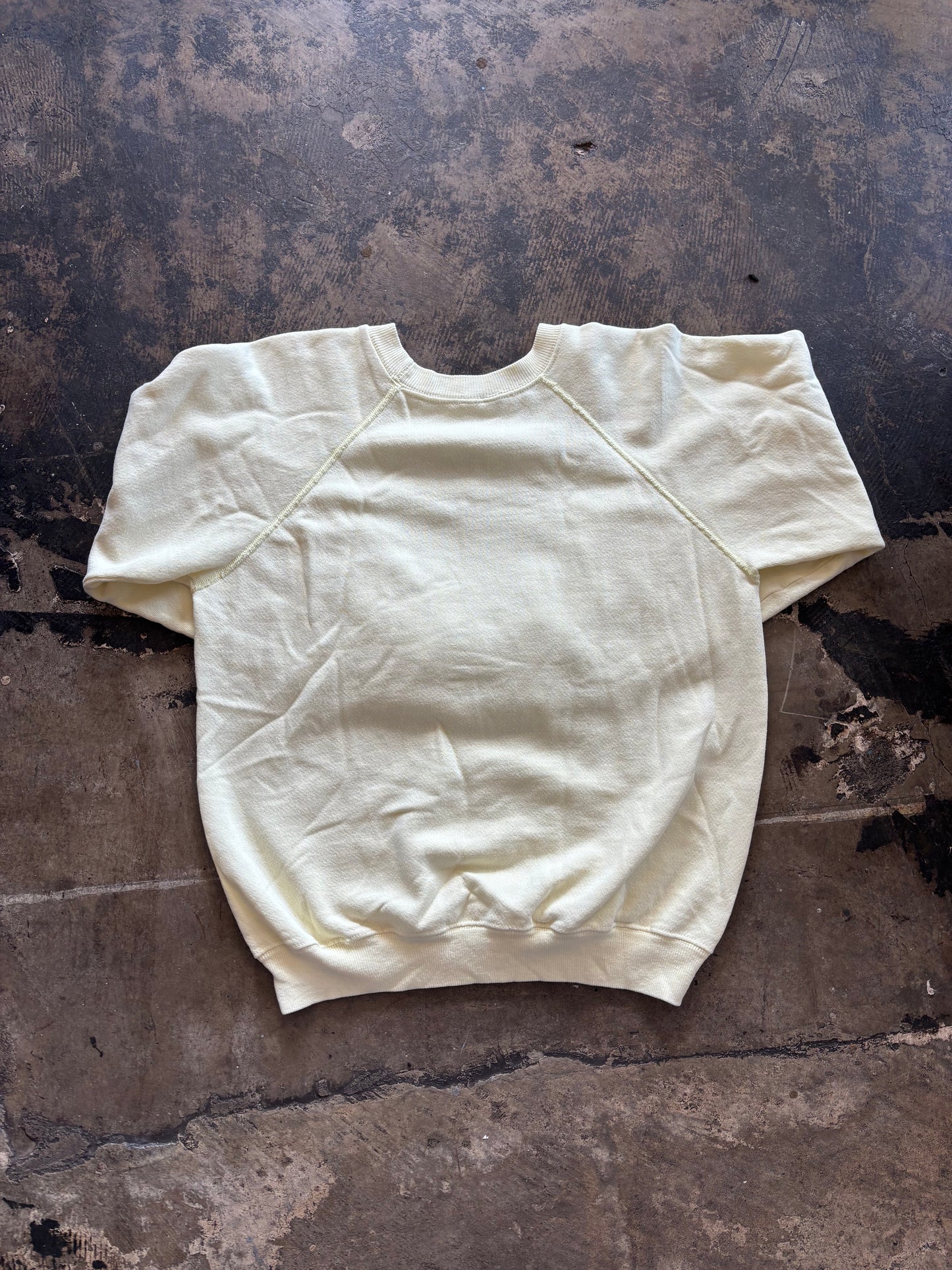 Butterfly Butter Yellow Crewneck