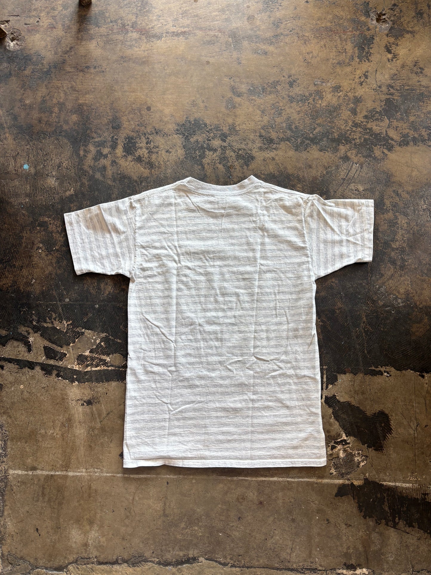 Gray Striped Wildlife Graphic Tee
