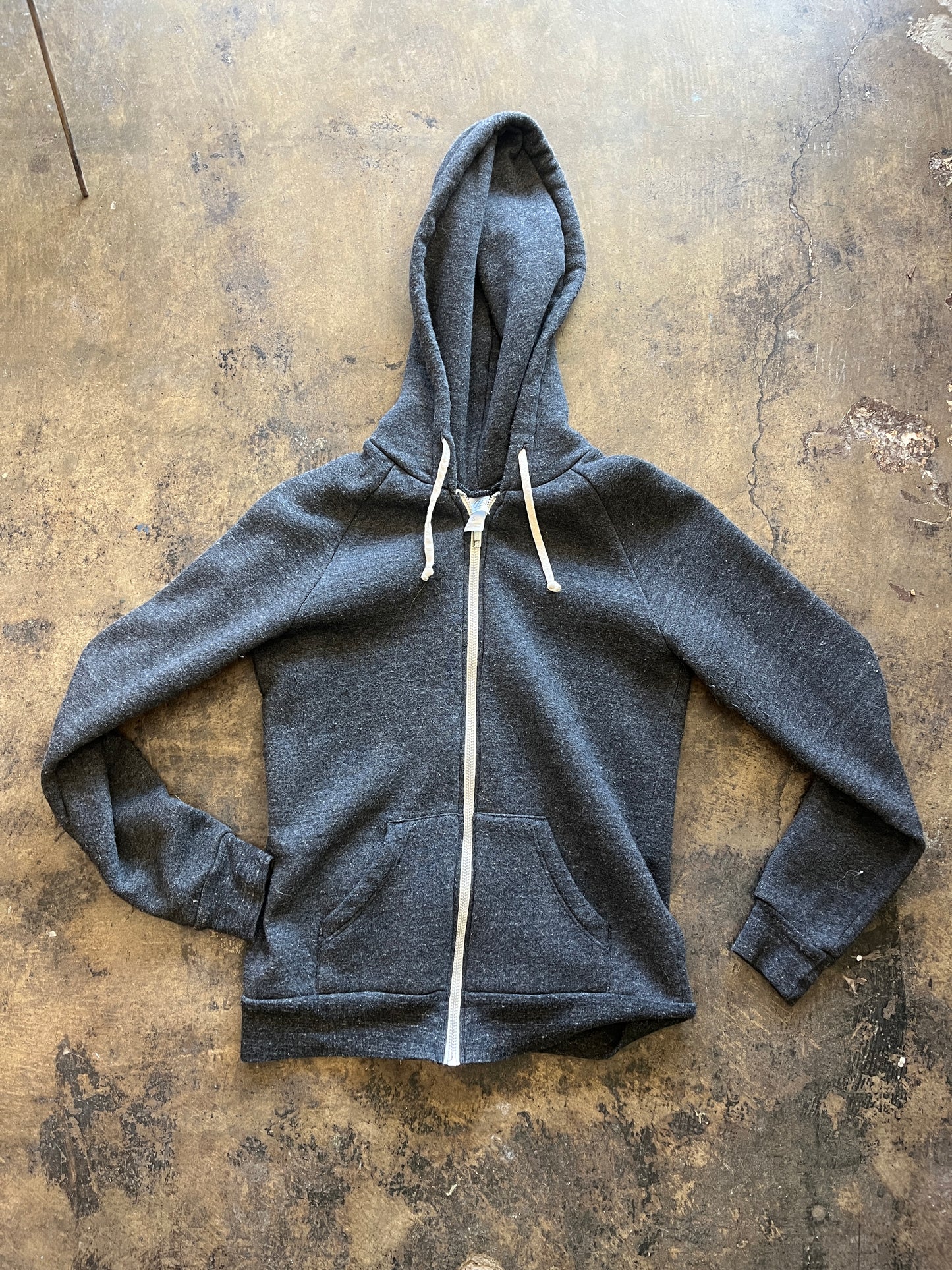 Alternative Charcoal Full Zip Hoodie