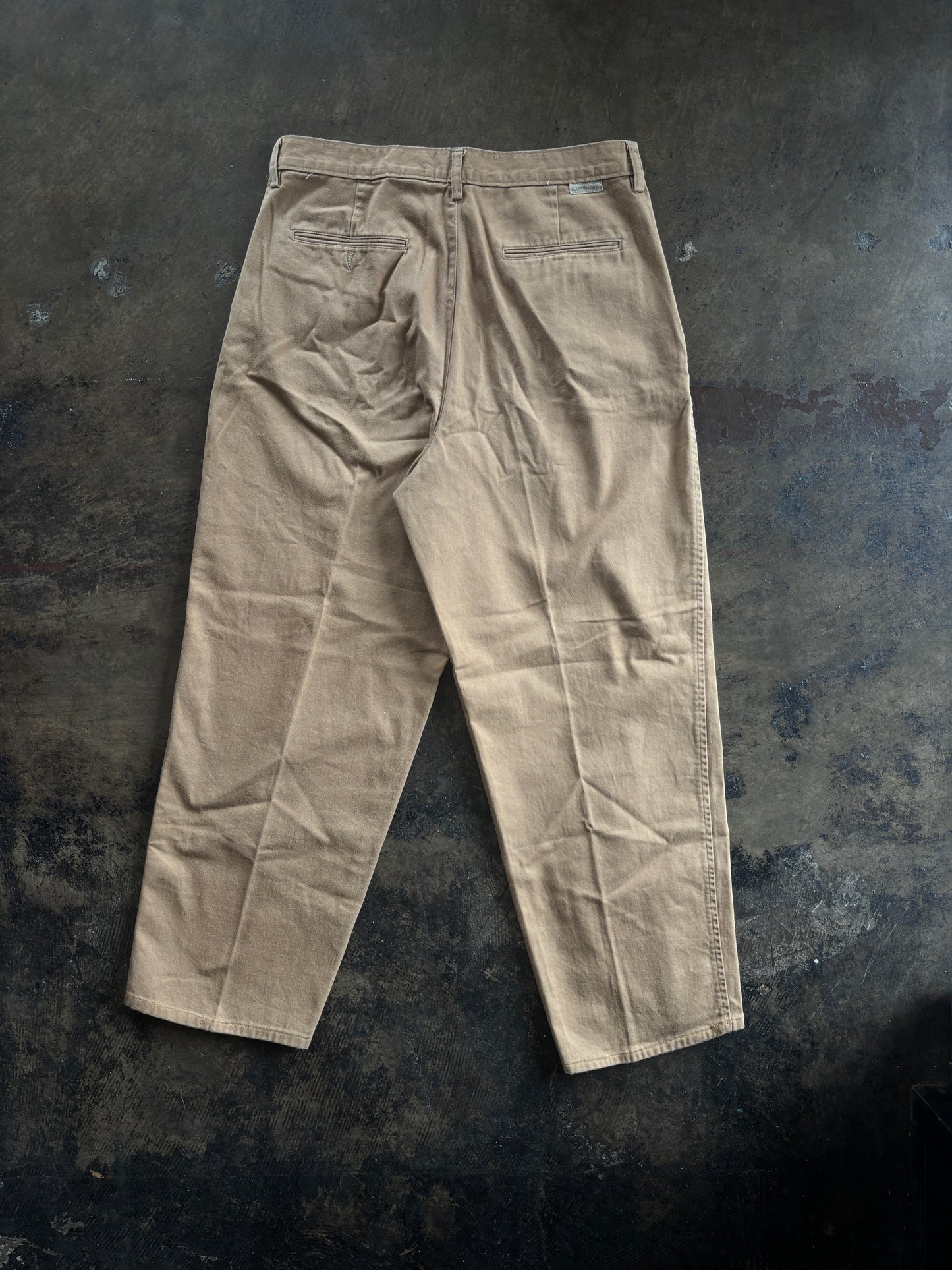 Tan Calvin Klein Pants