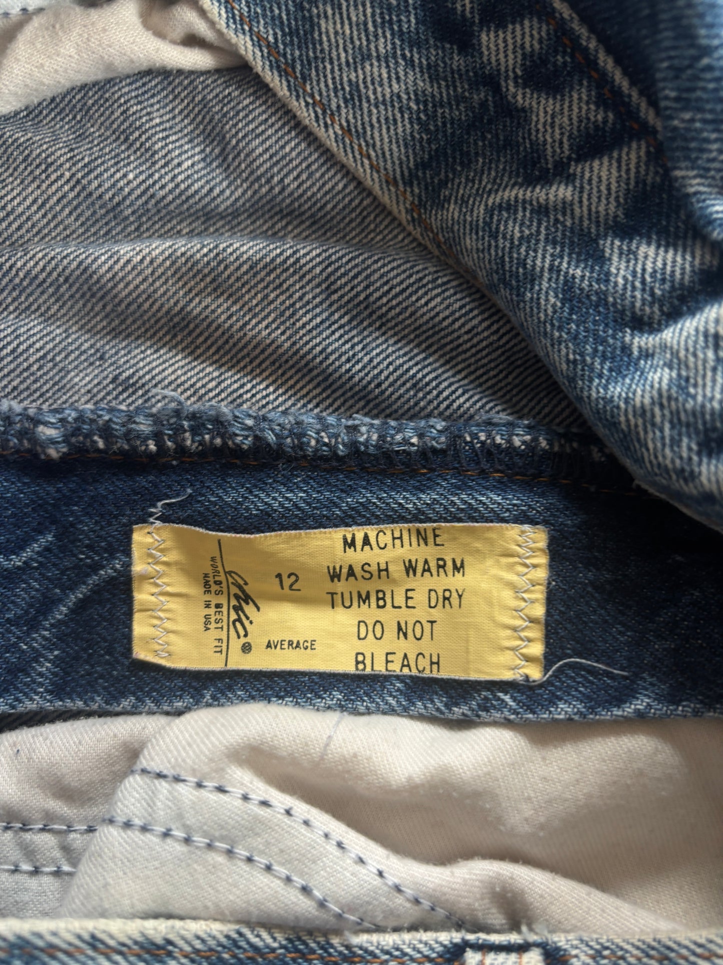 Chic Acid Wash Denim