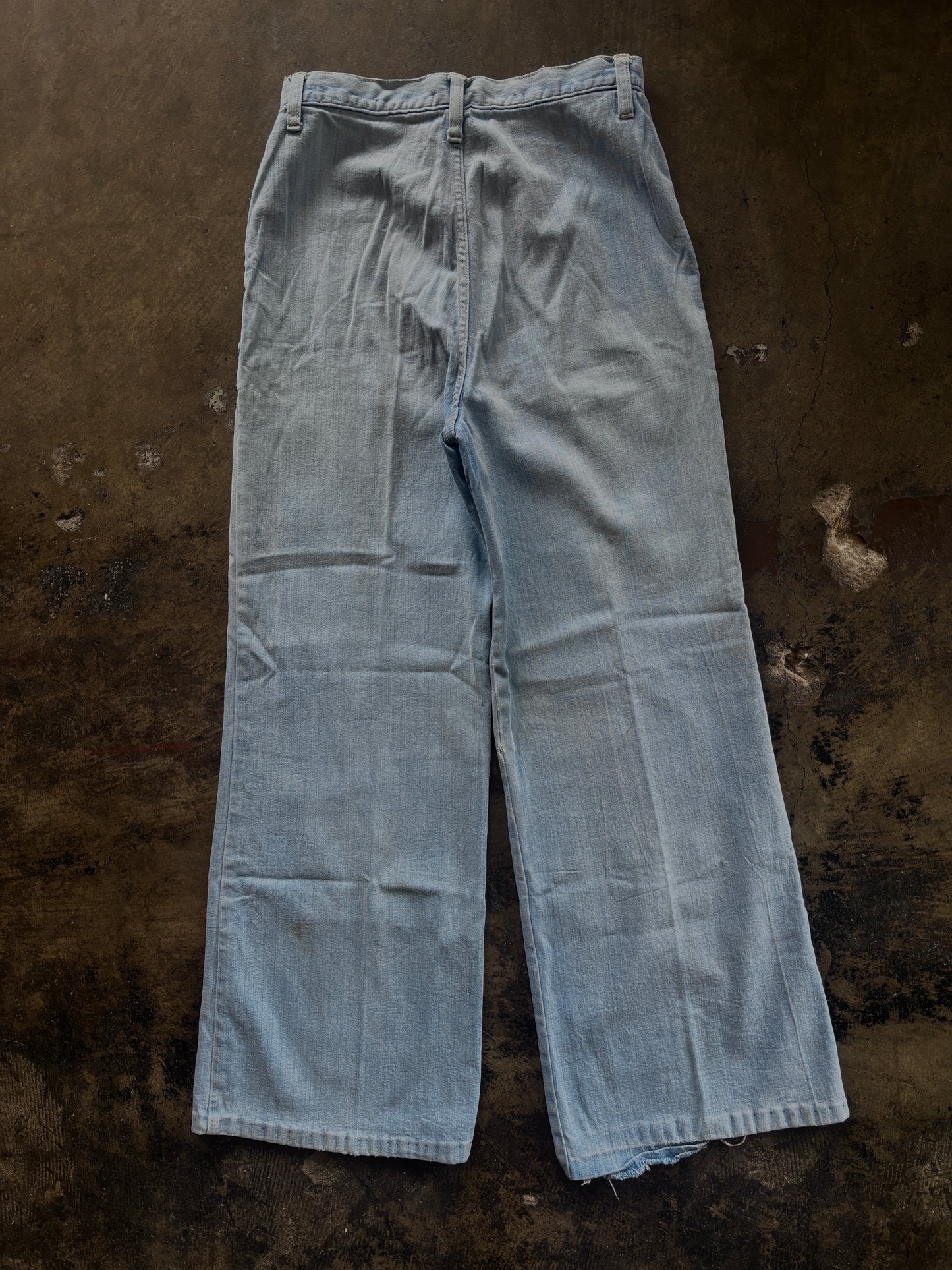 Light Wash Flare Denim