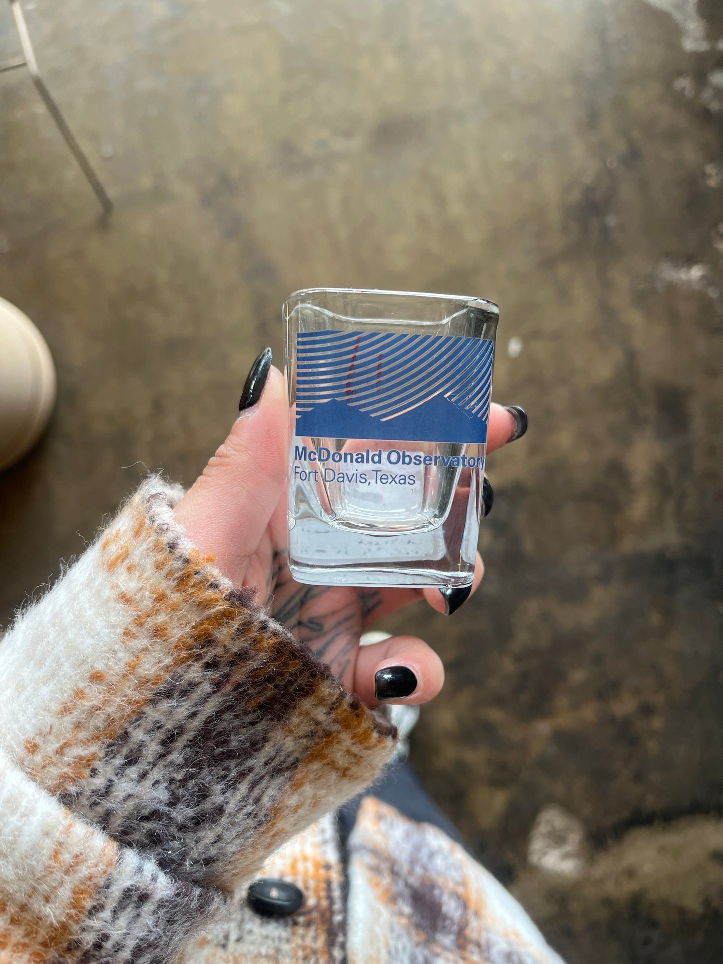 McDonald Observation Square Shot Glass