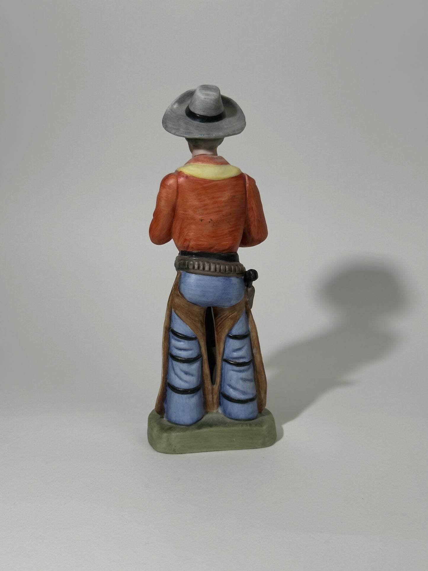 Porcelain Cowboy Figurine