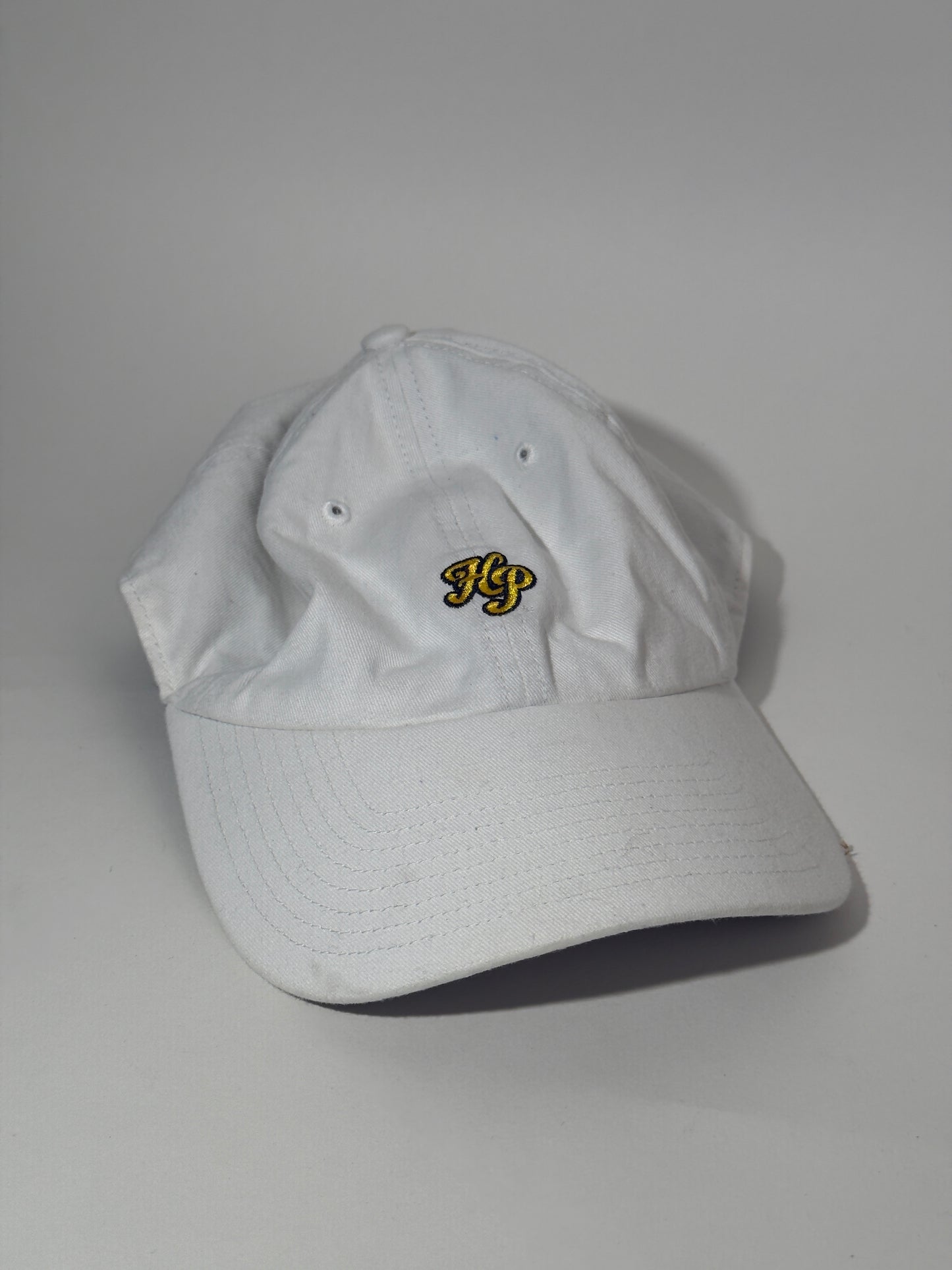 White HP (Highland Park) Dad Hat