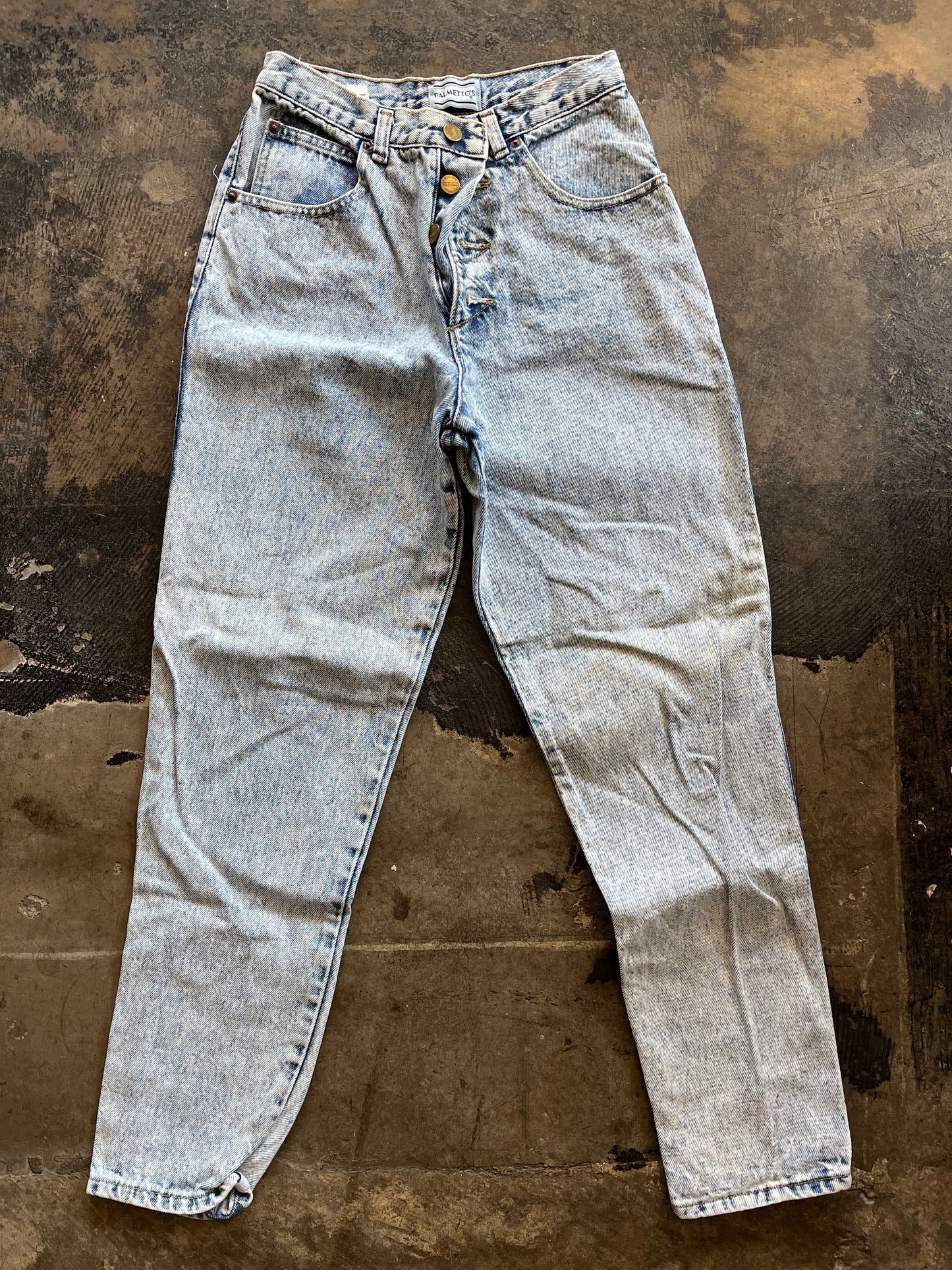 Palmettos Acid Wash Jeans