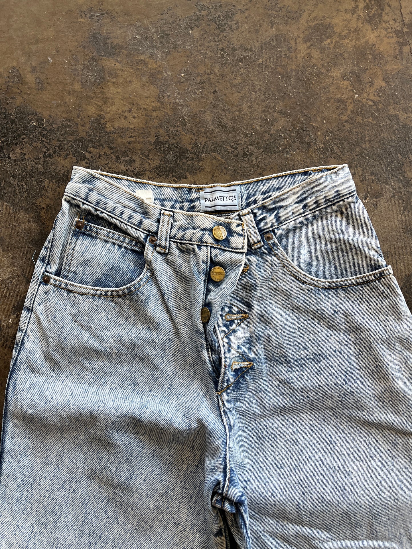 Palmettos Acid Wash Jeans