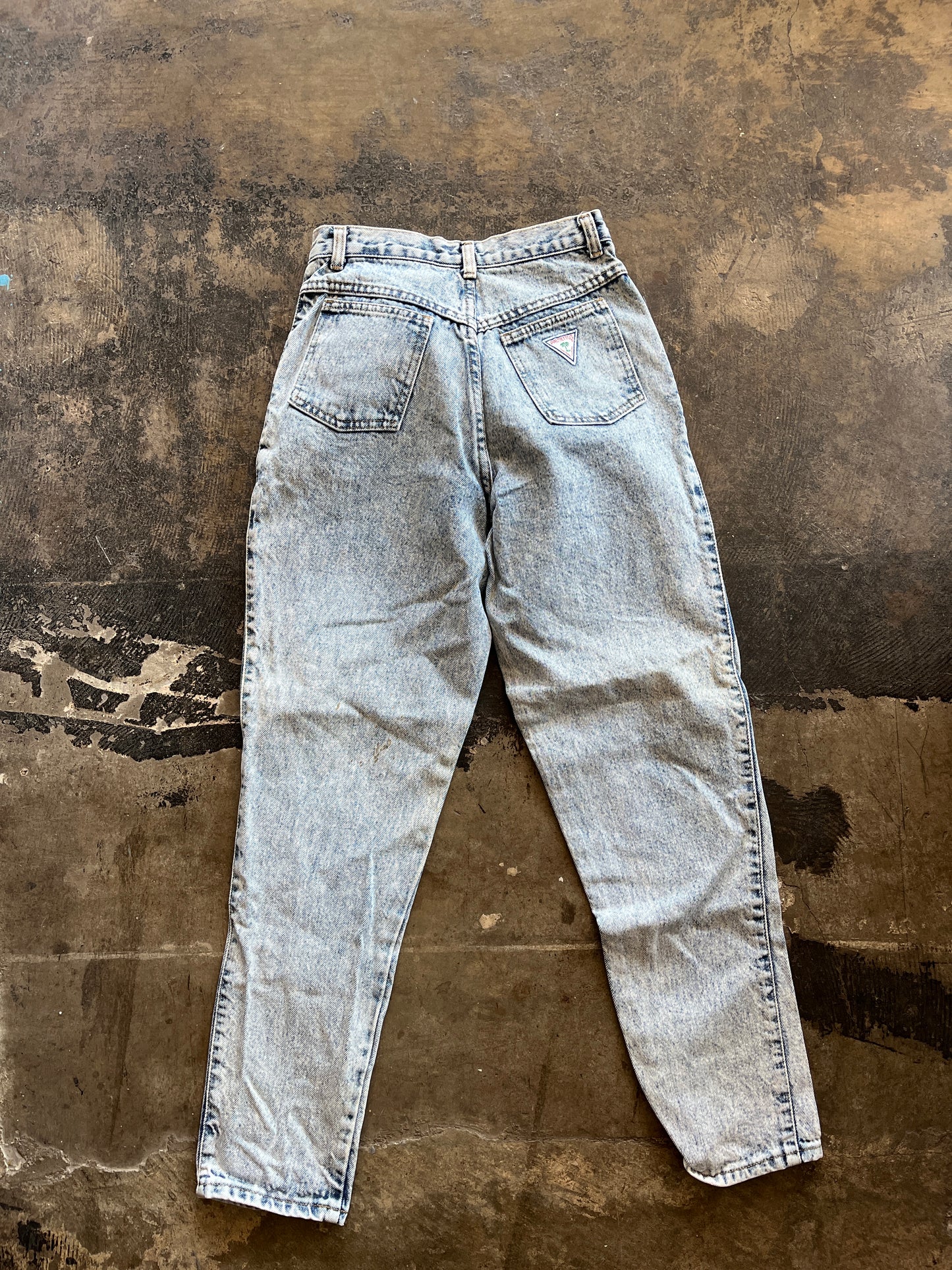 Palmettos Acid Wash Jeans