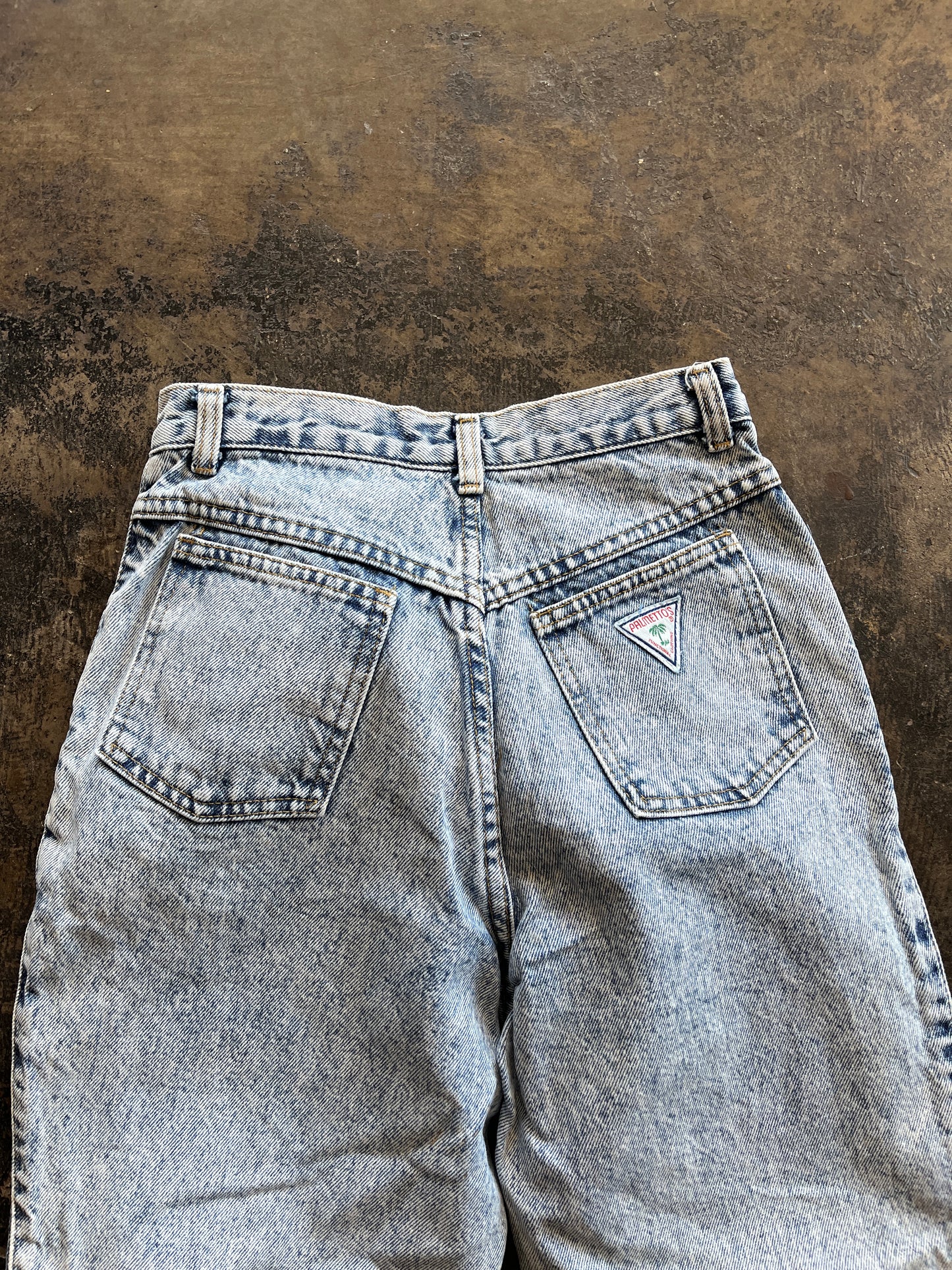 Palmettos Acid Wash Jeans