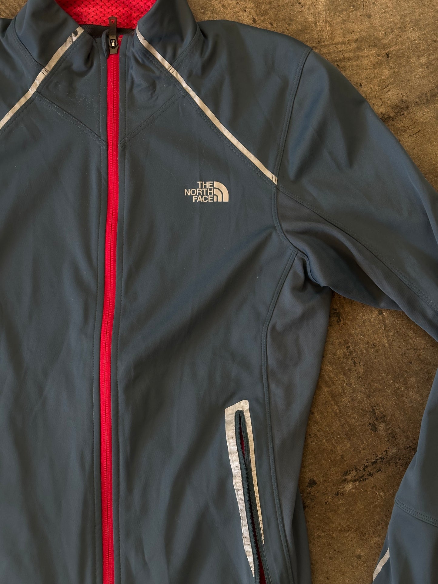 Blue North Face Flash Dry Full Zip Jacket