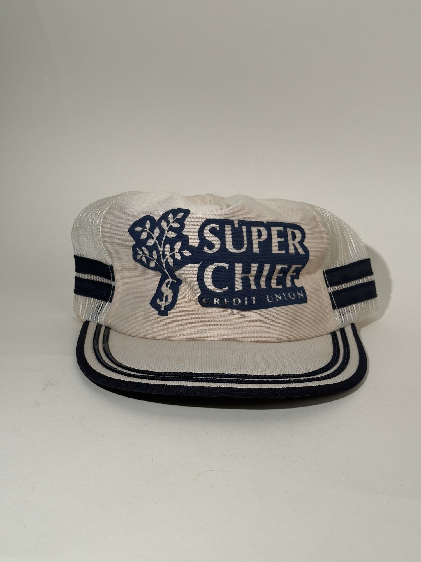 Blue + White Super Chief Trucker Hat