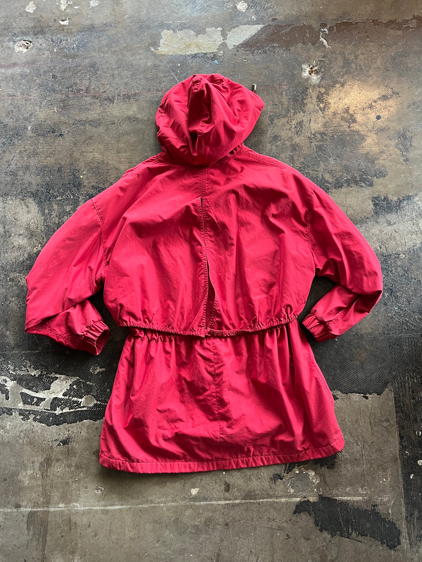 Red Nordstrom Fleece Lined Jacket