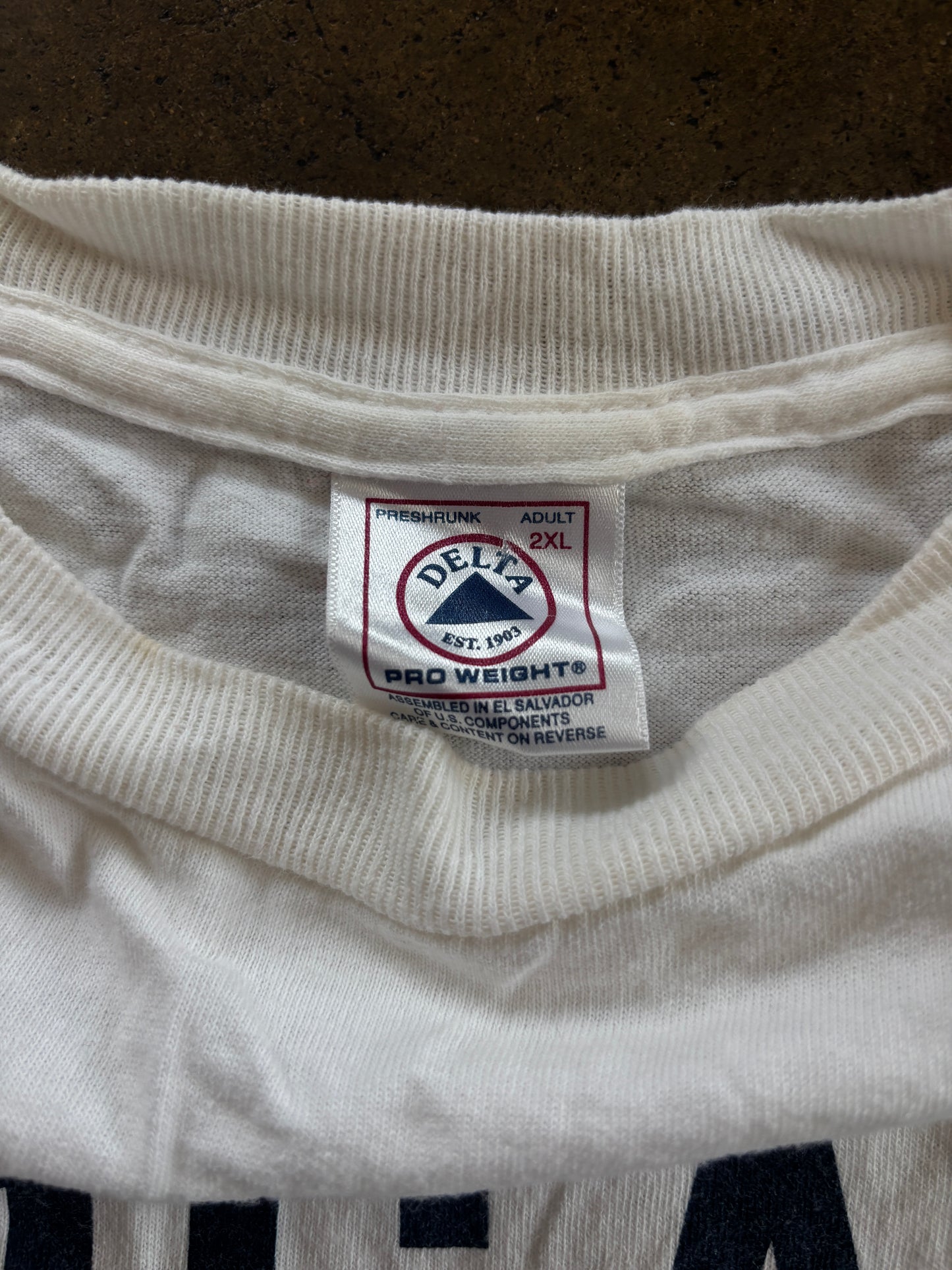 White Chicago Long Sleeve Tee