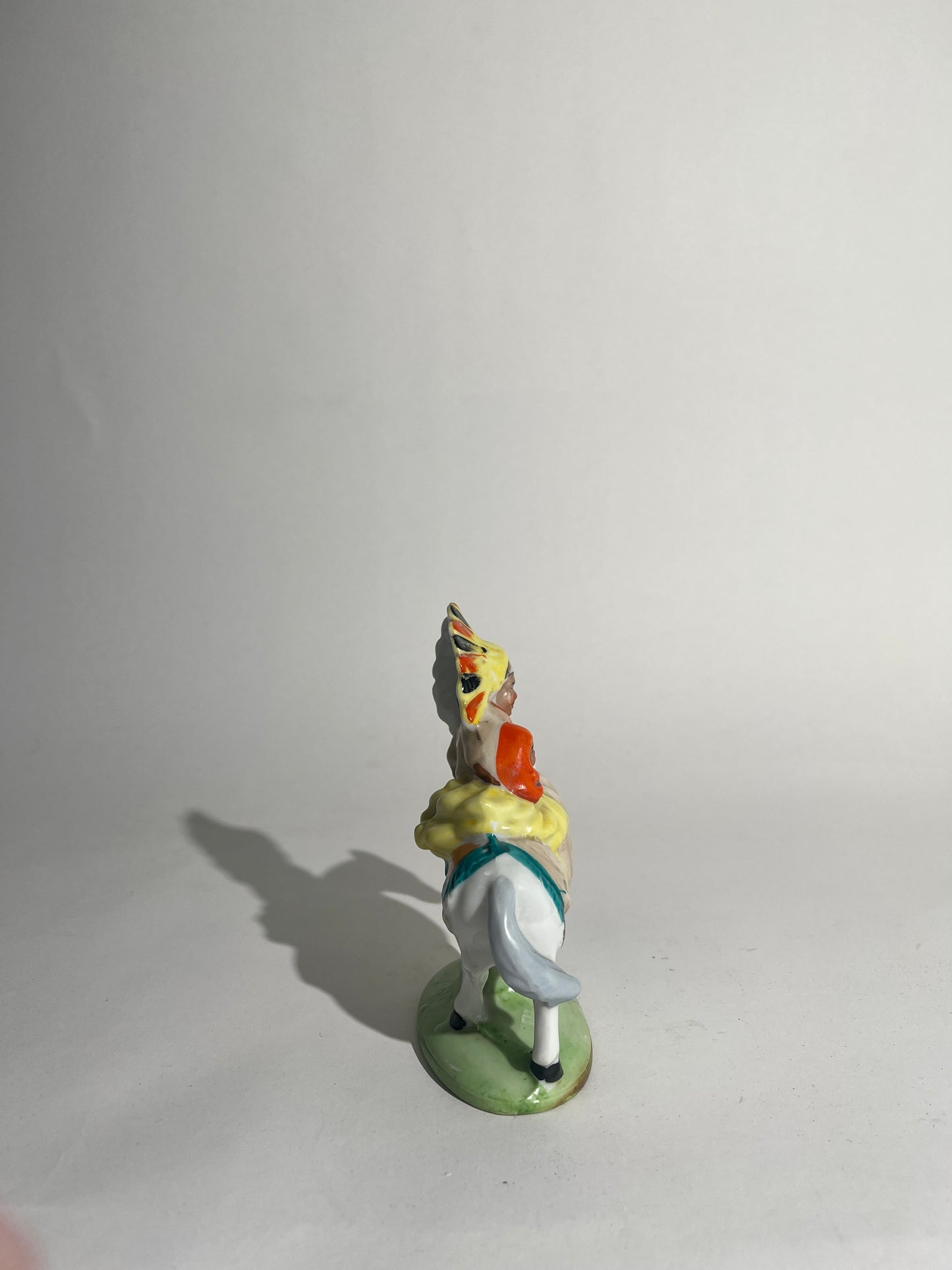 Japanese Ceramic Princess on Horse