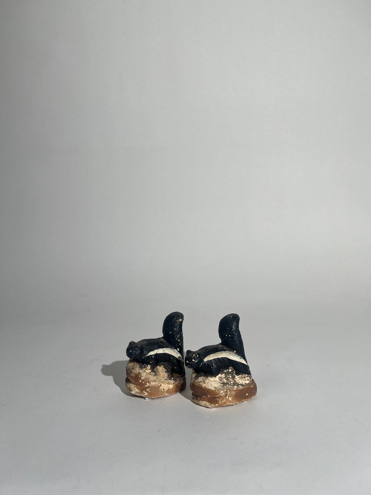 Ceramic Skunk Shakers