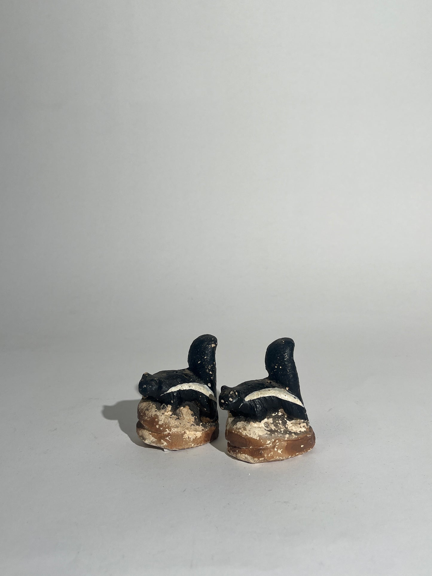 Ceramic Skunk Shakers