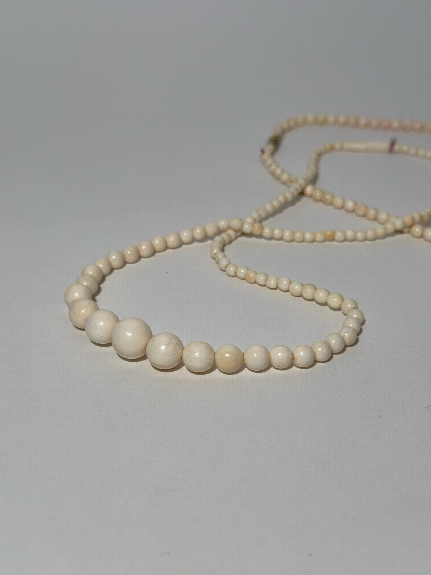 Ivory Beaded Necklaces
