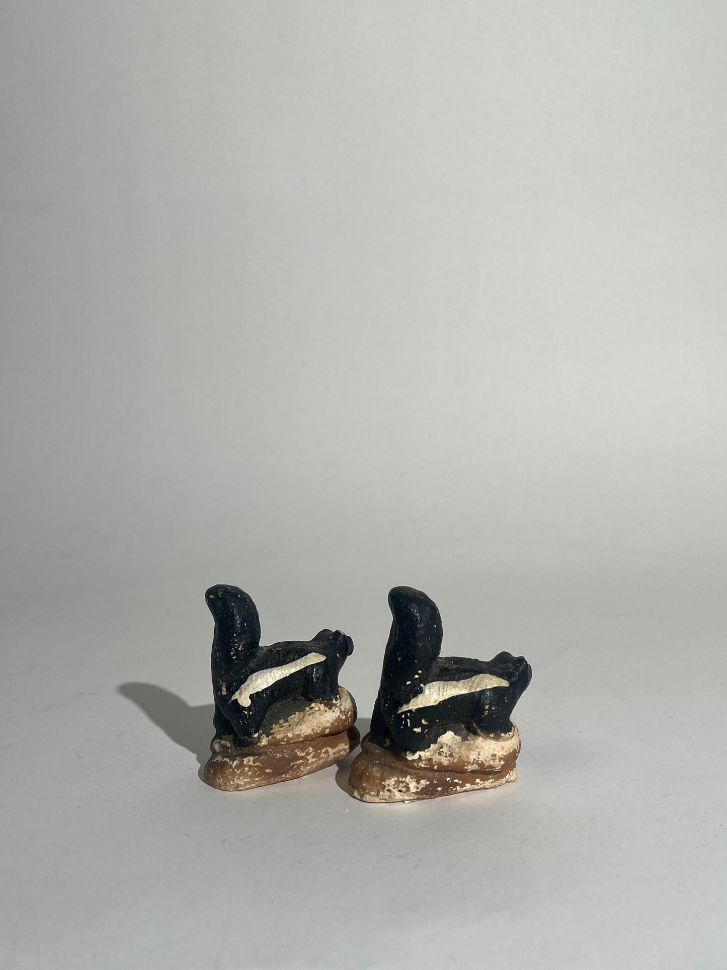 Ceramic Skunk Shakers