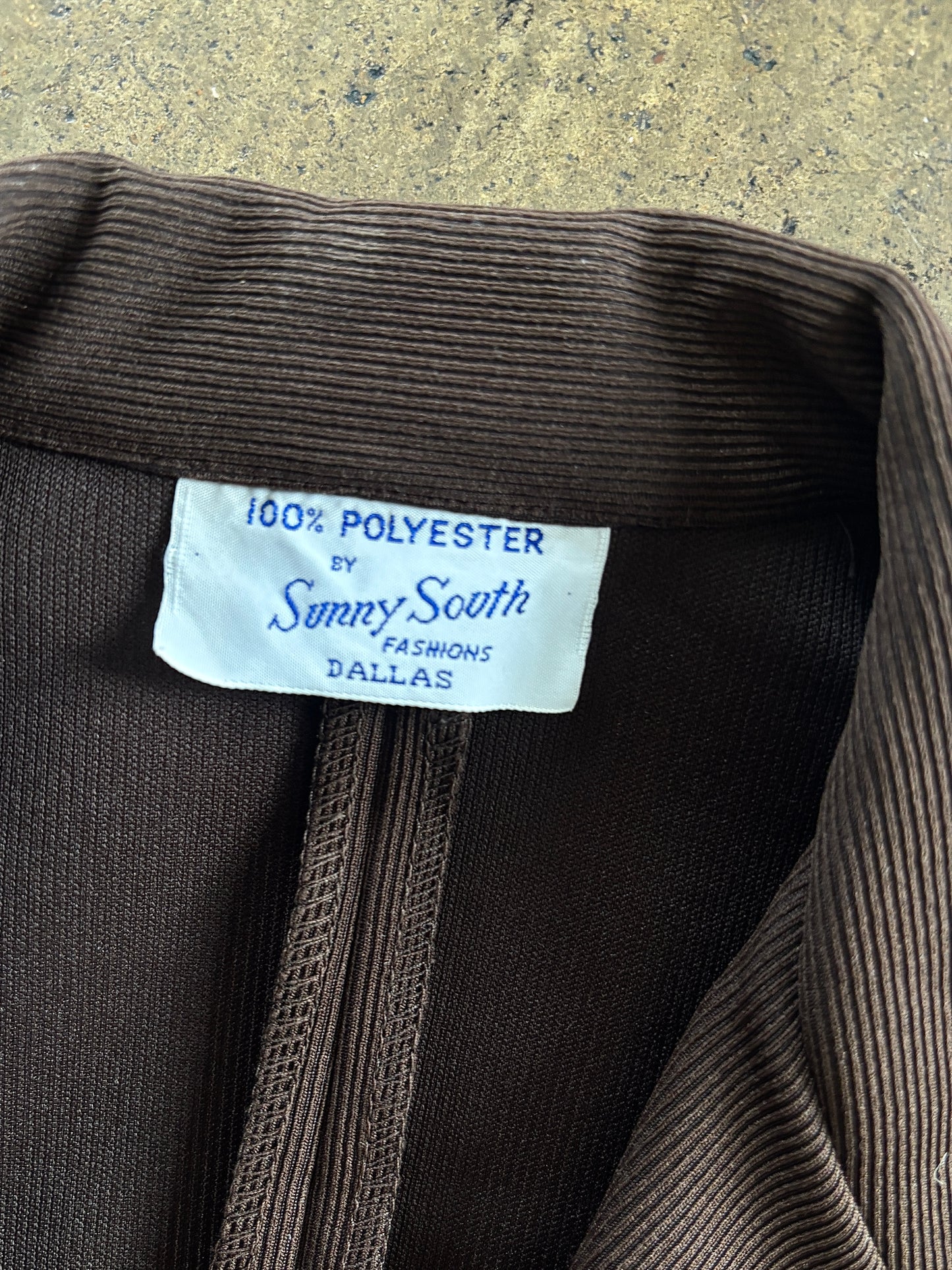 Brown Button Blazer