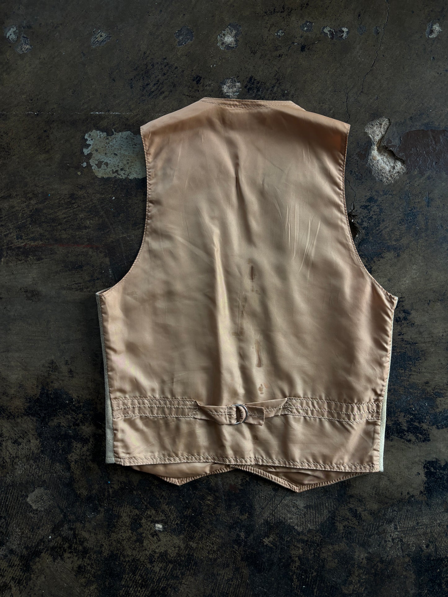 Gap Light Tan Suede Vest
