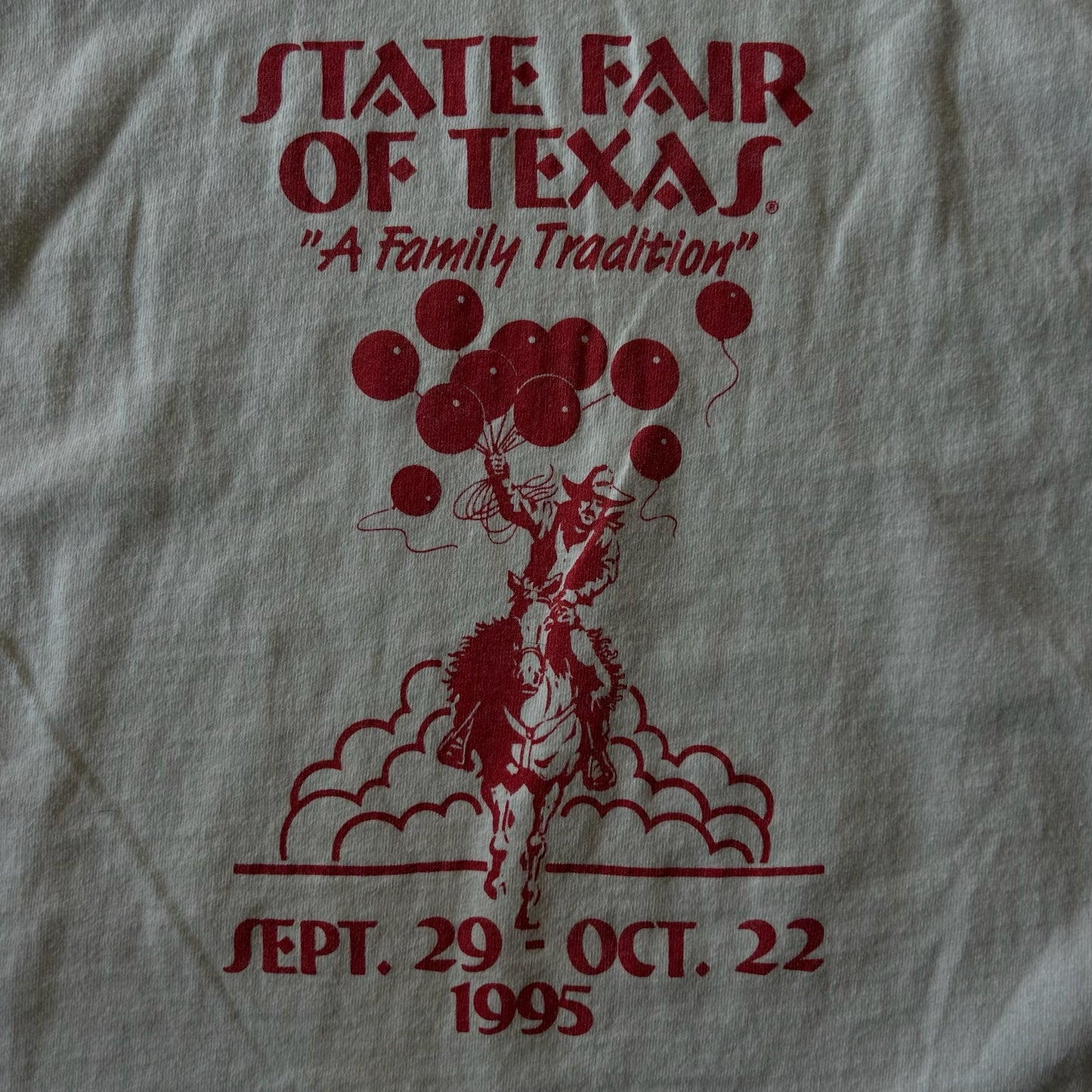 White Dallas Morning News / Texas State Fair Tee