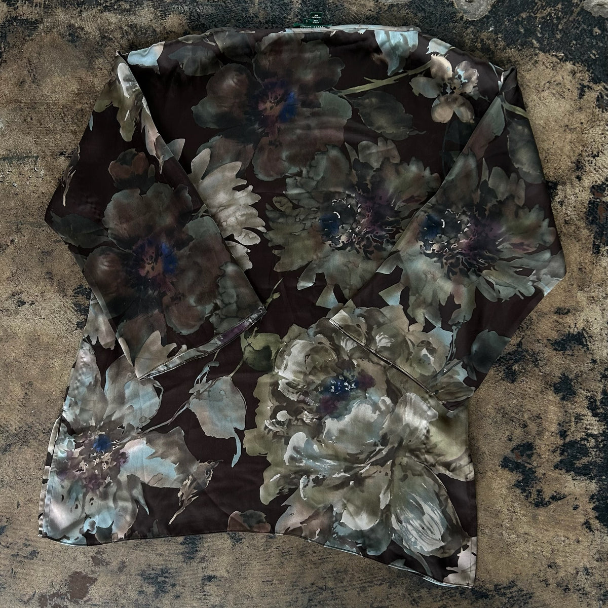 Ralph Lauren Floral Silk Blouse