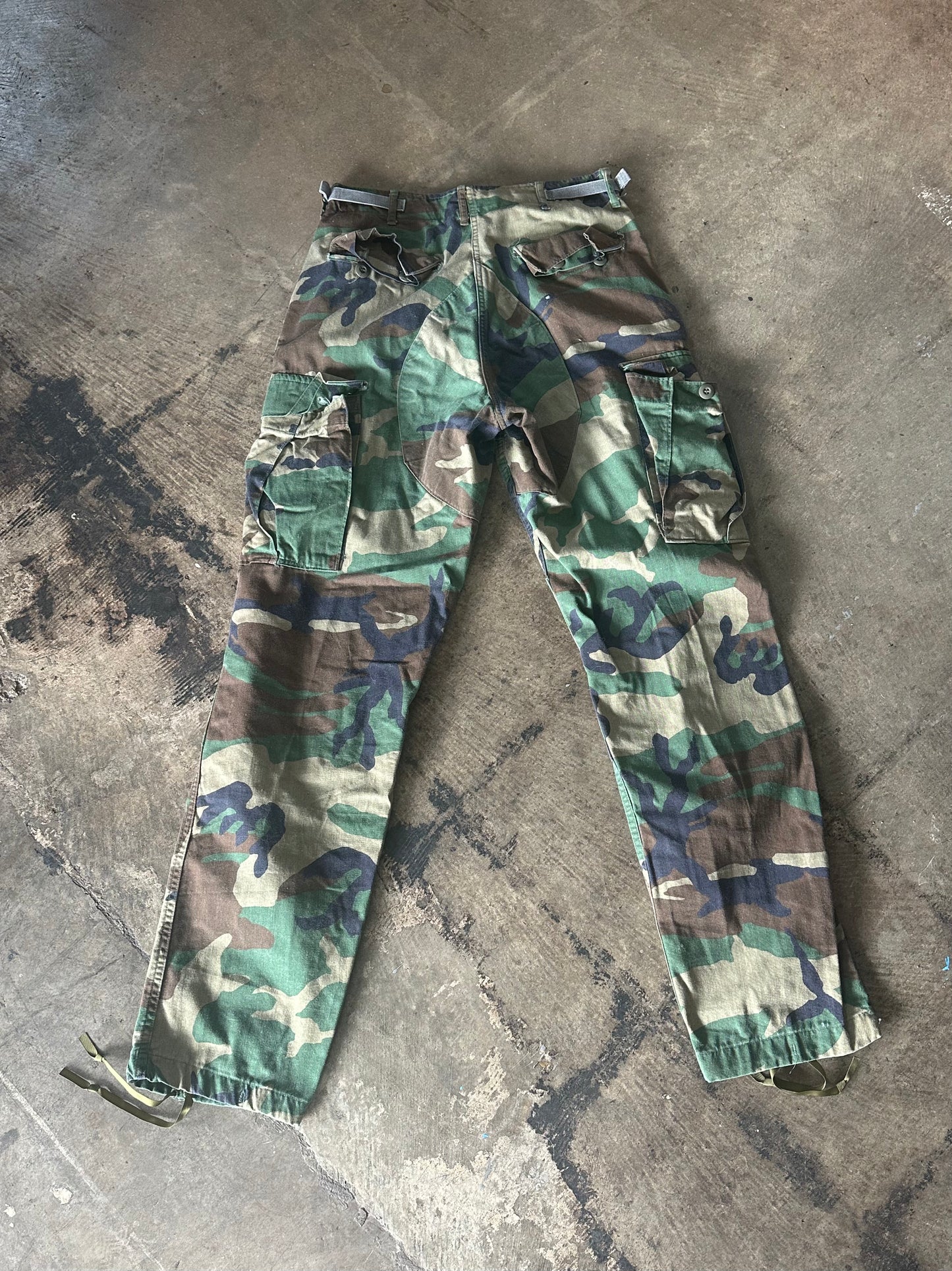 Military Issue Camo Cargos
