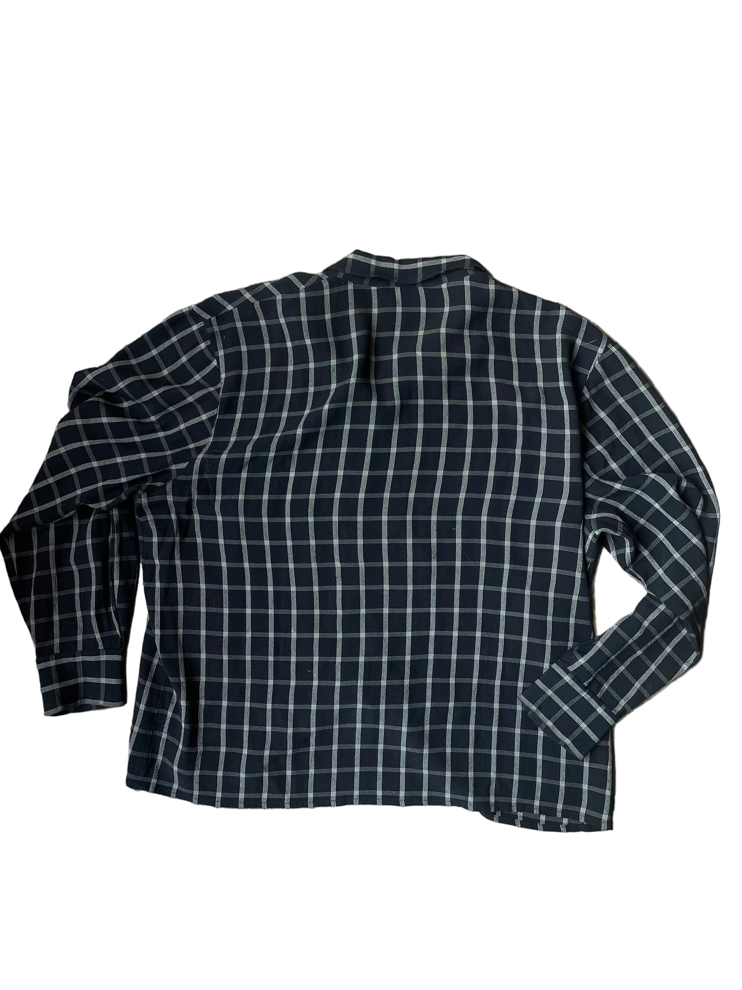 Navy Blue LA Chemiserie Cachard Long Sleeve Button Down