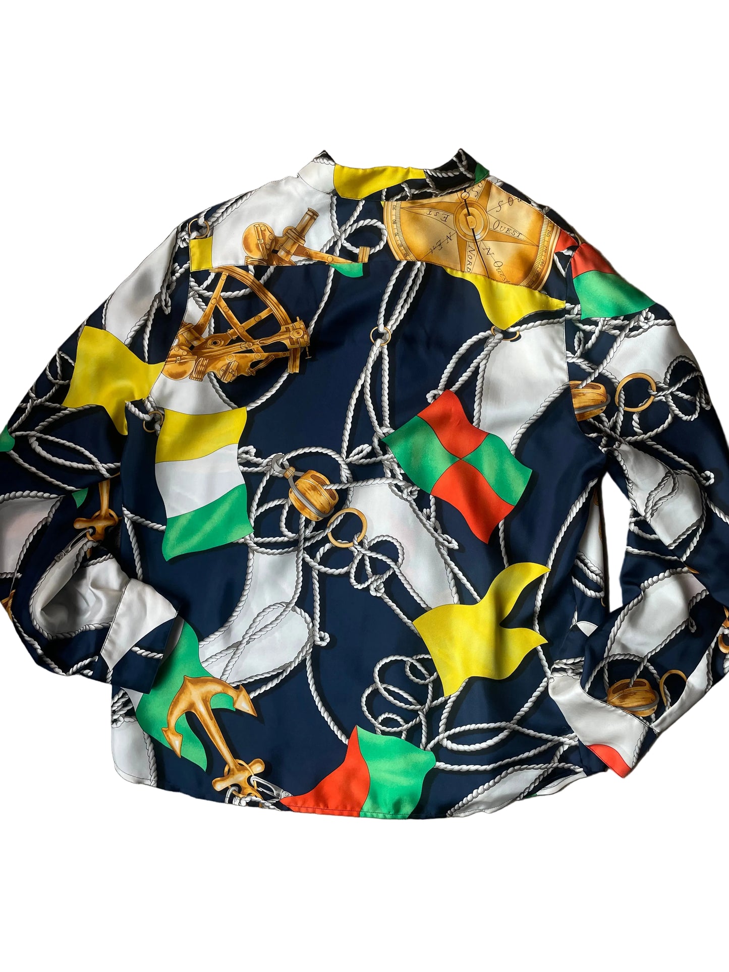 Green Label Lauren By Ralph Lauren Silk Long Sleeve
