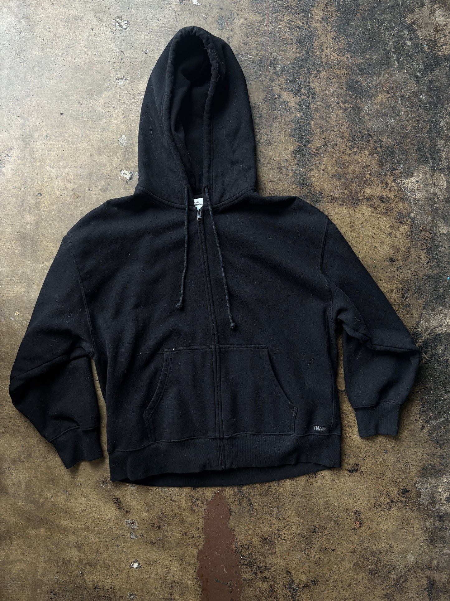 Black TNA Cozy Fleece Hoodie