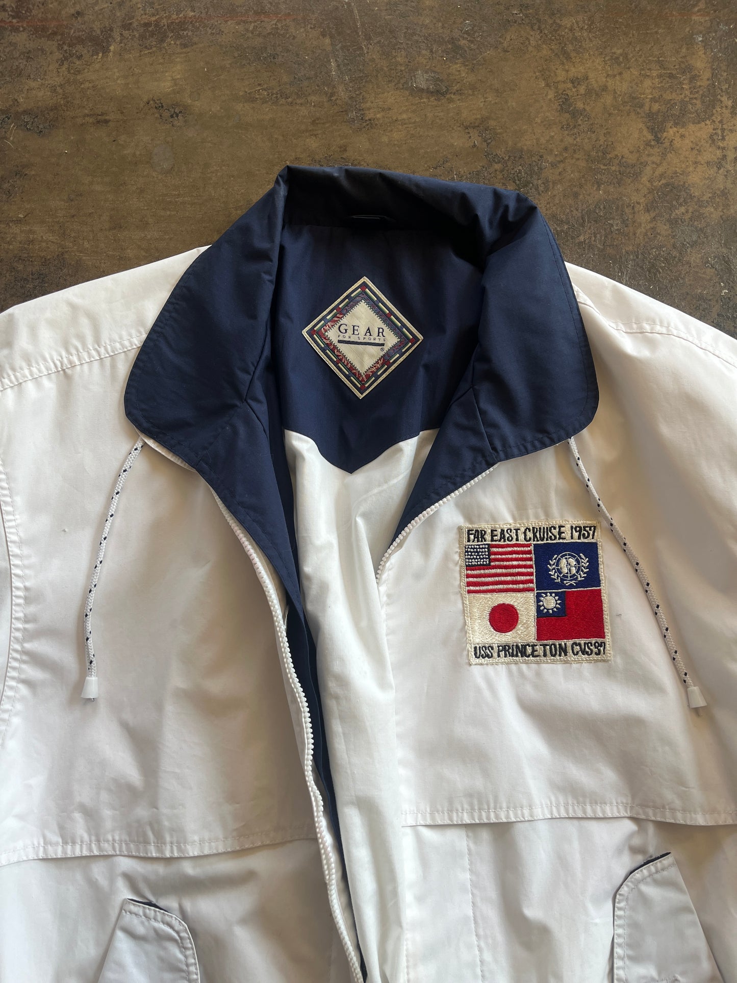USS Princeton White All Weather Coat