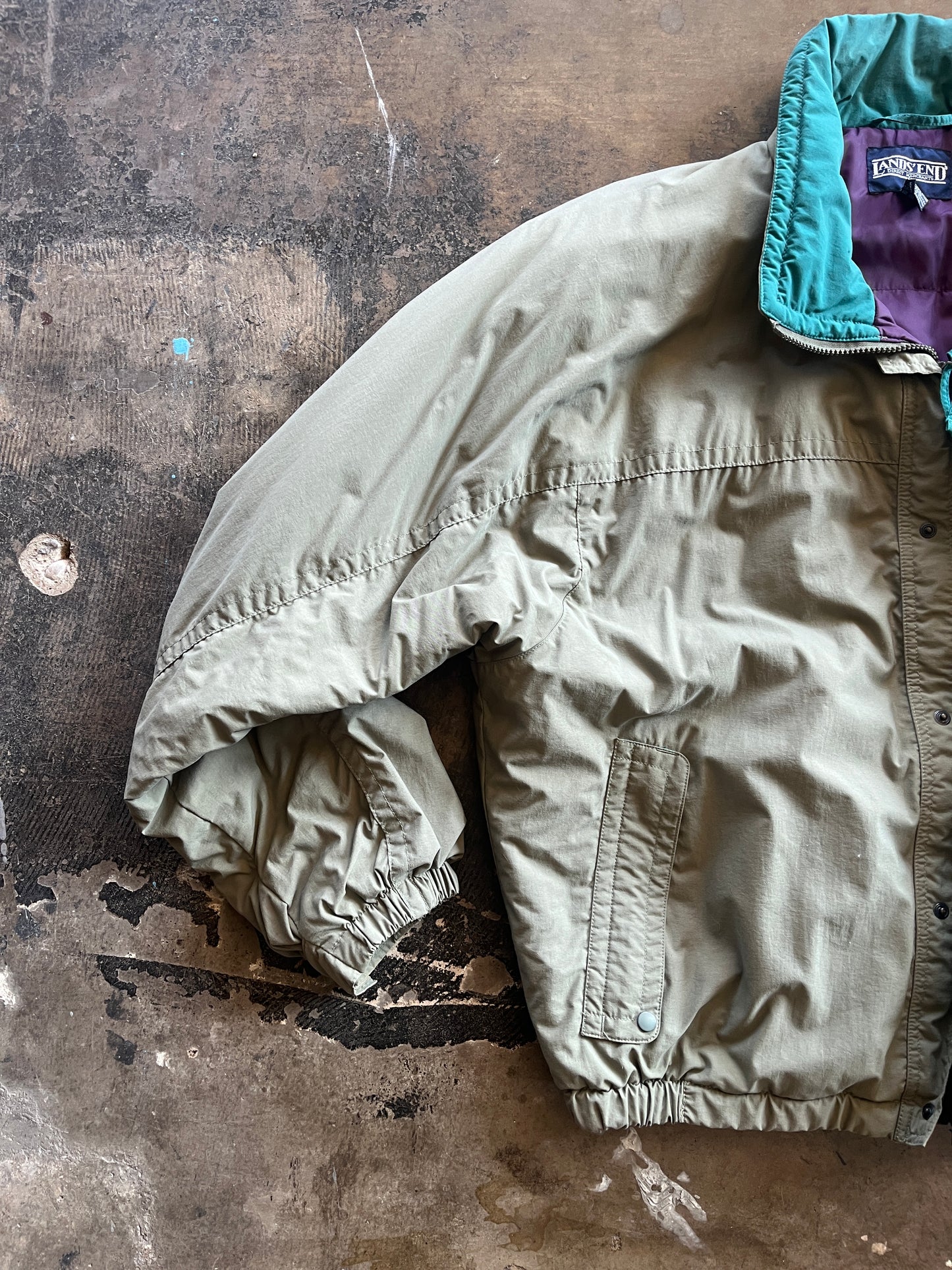 Olive Land's End Jacket