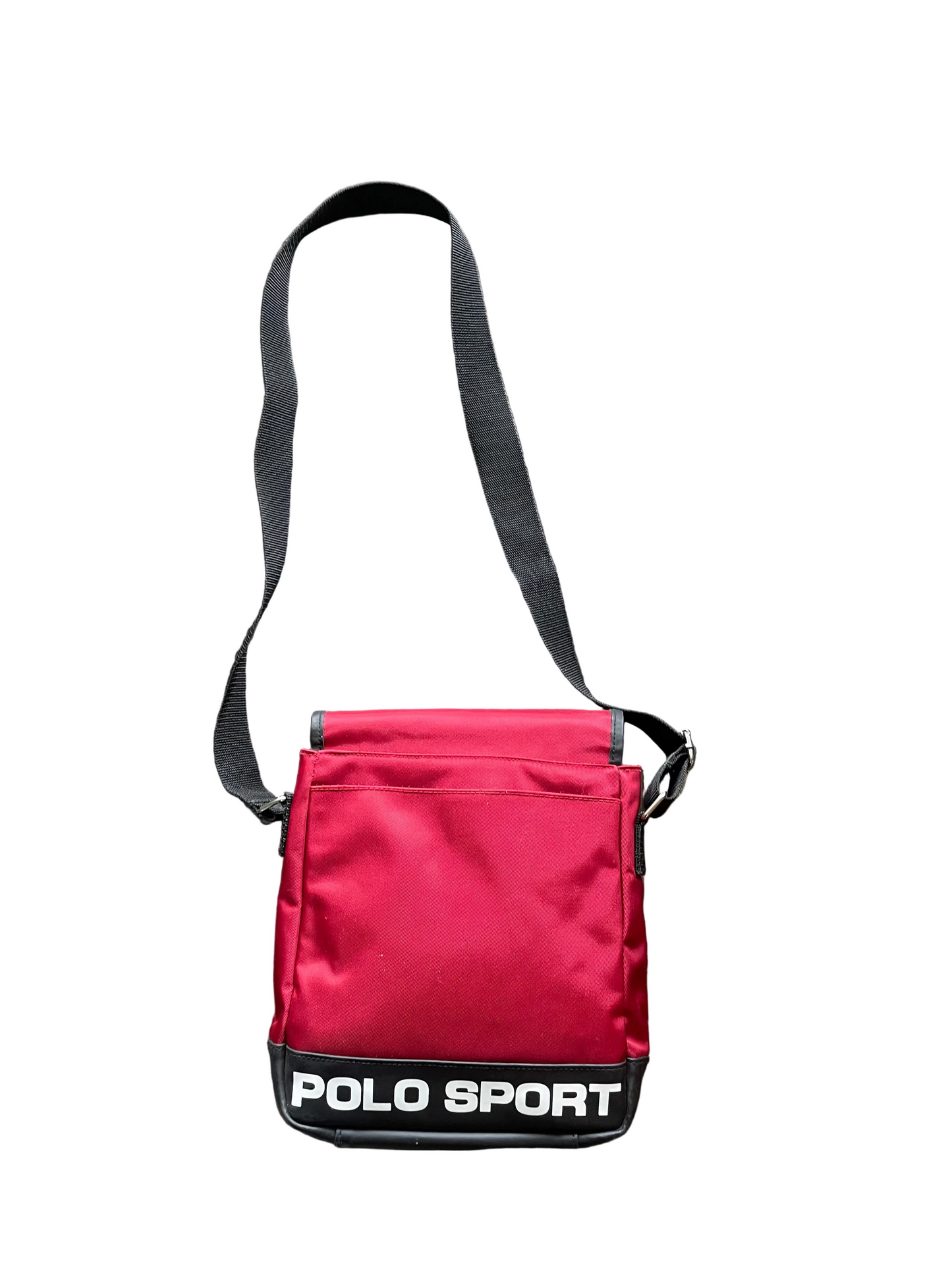 Red Polo Sport Messenger Bag
