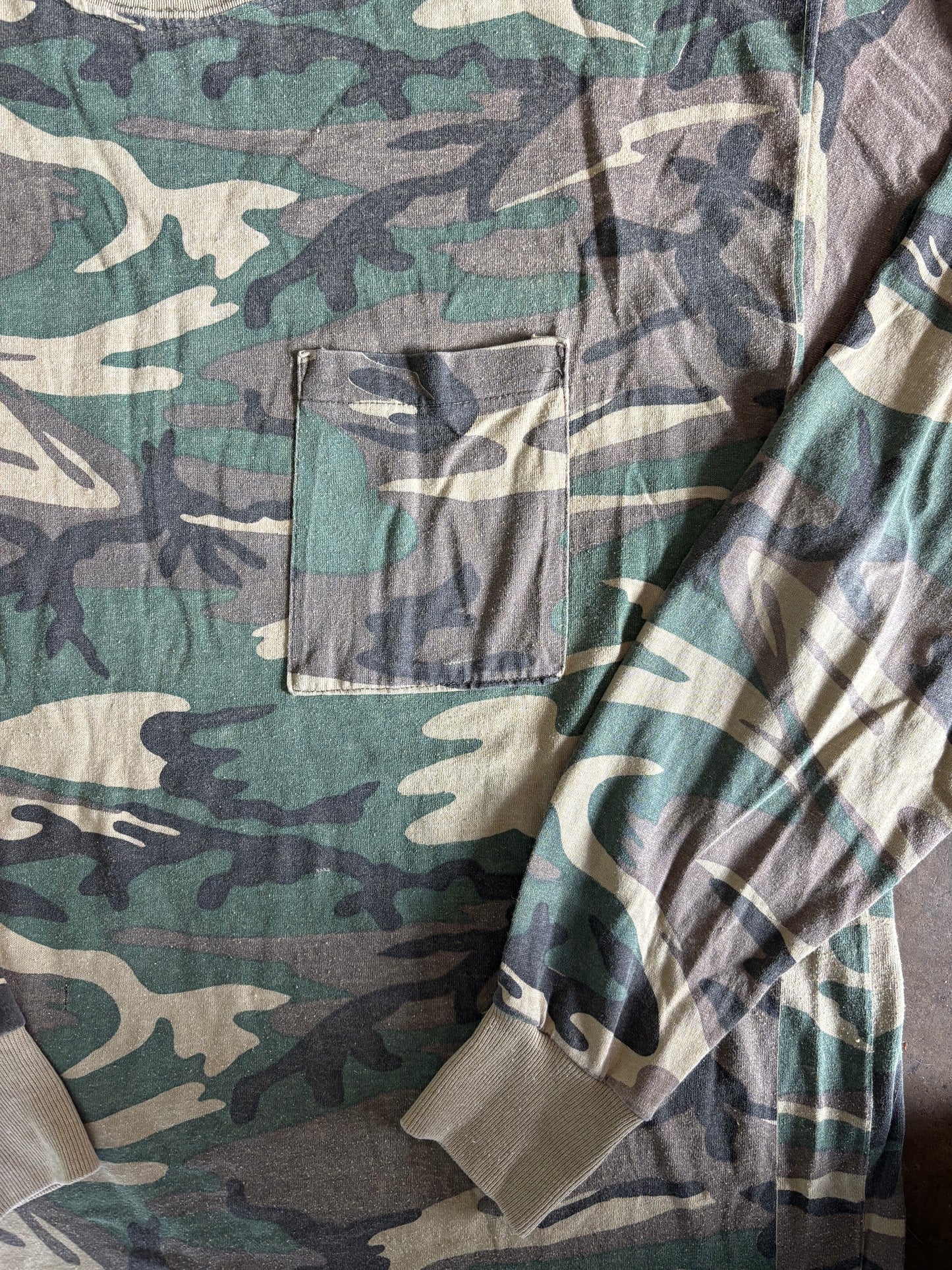 Traditional Camo Long Sleeve Tee