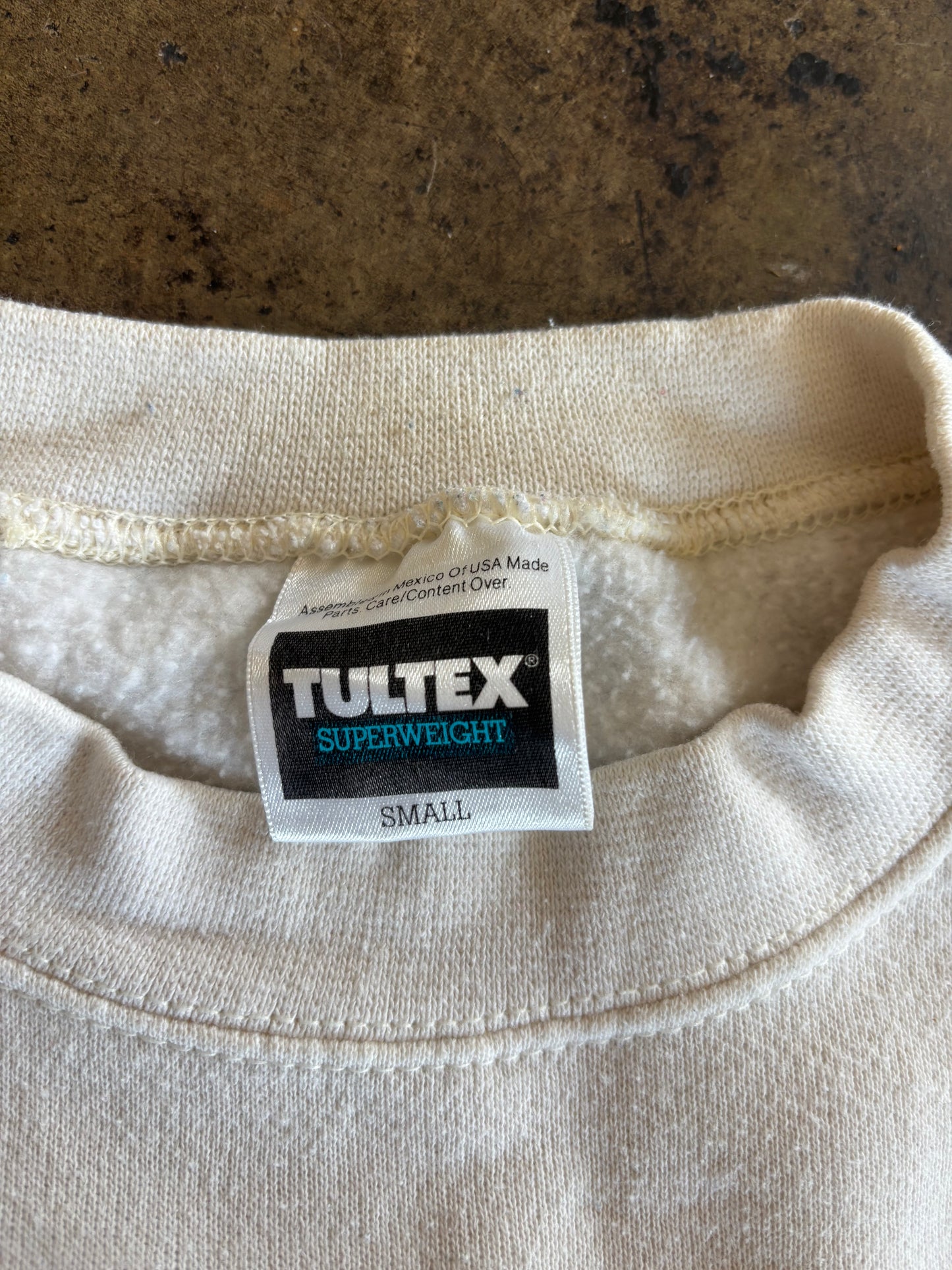 White NCHA Cowtown Crewneck Sweater