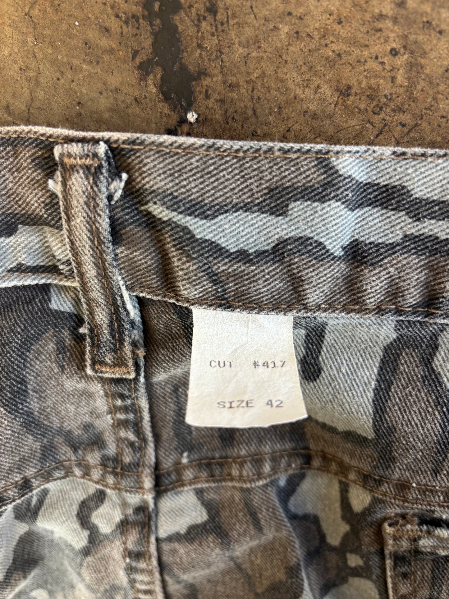 Cabela's Rebark Camo Denim Pants