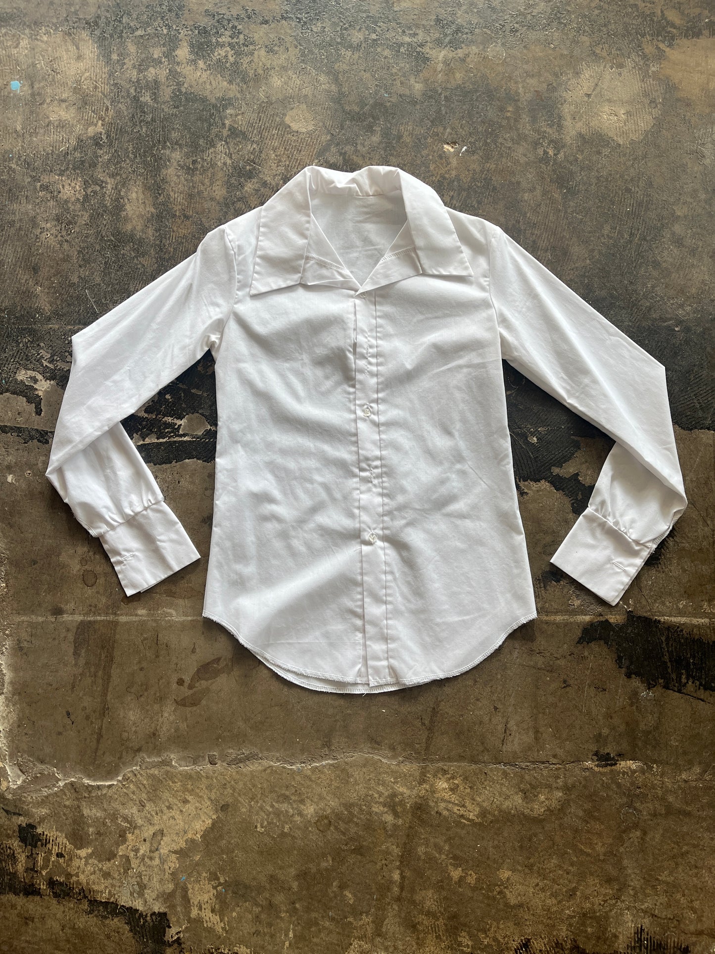 Handmade White Button Up Blouse
