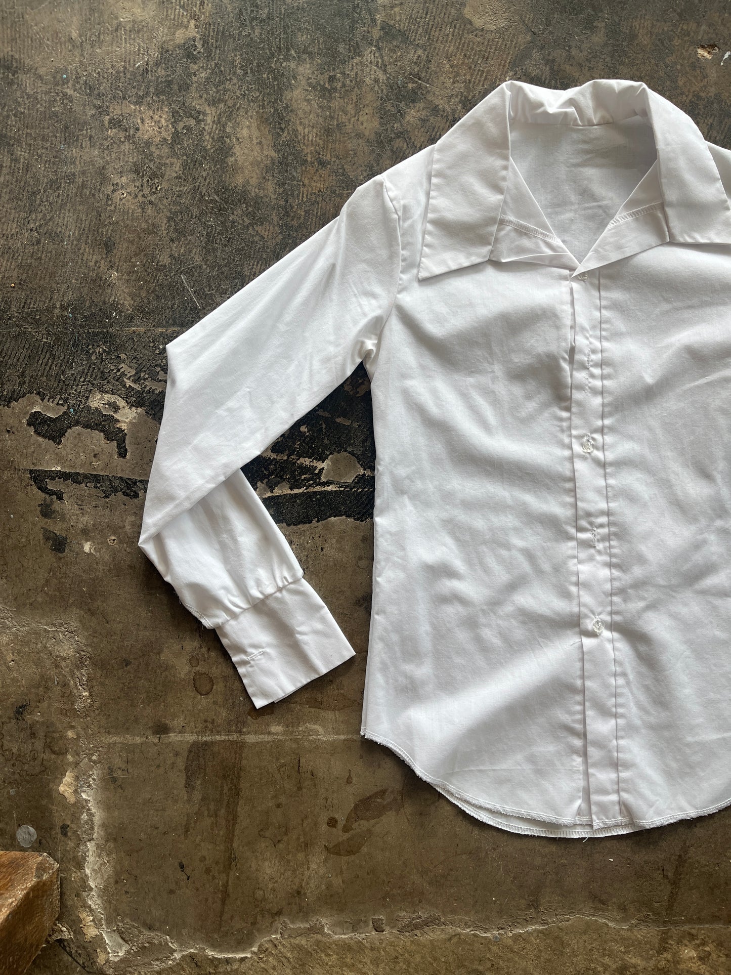 Handmade White Button Up Blouse